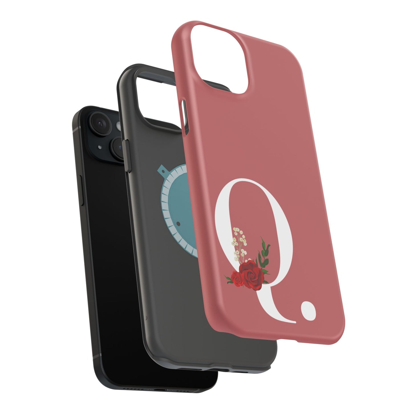 Personalized Letter Q MagSafe iPhone® Case