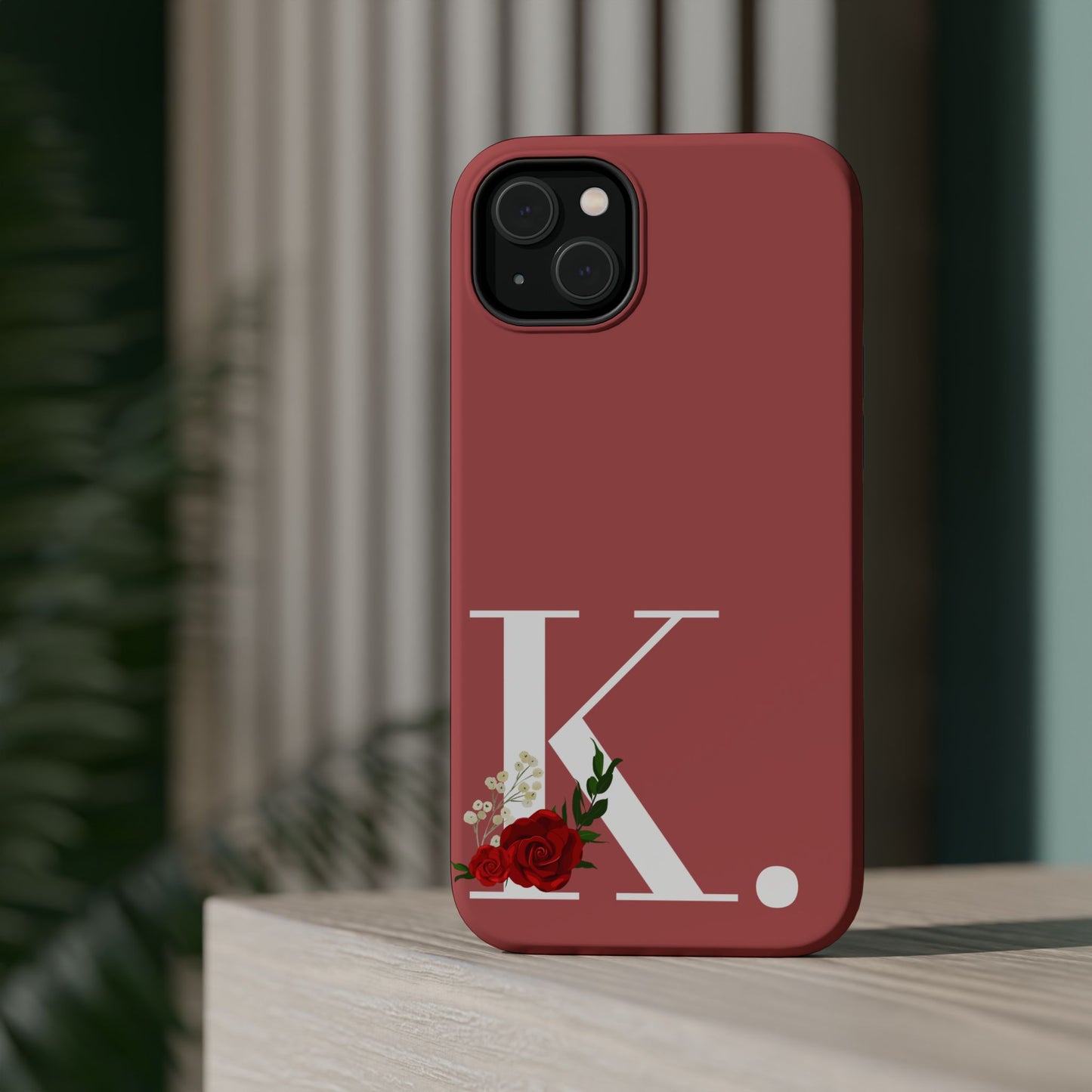 Personalized Letter K MagSafe iPhone® Case