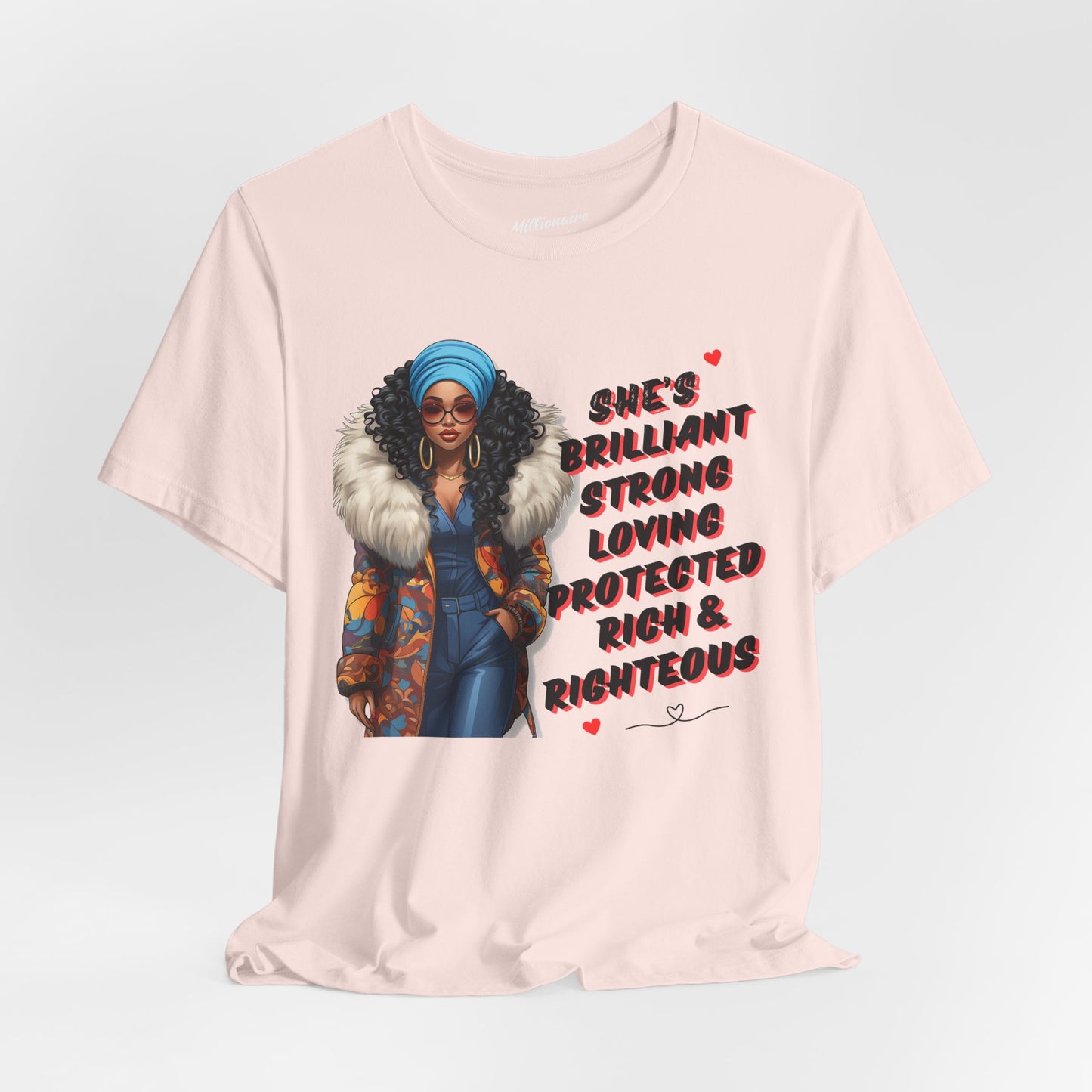 She's Brilliant Soft Cotton Tee