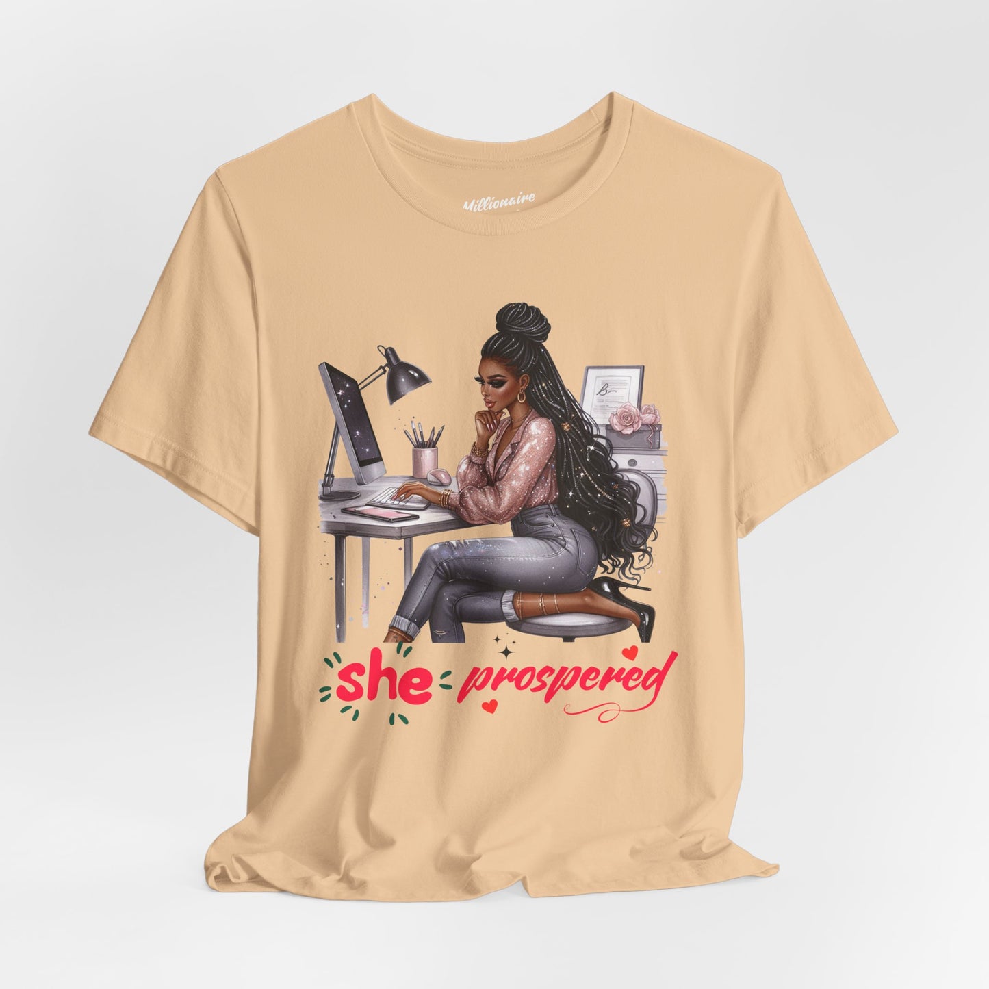 She Prospered Soft Cotton Tee