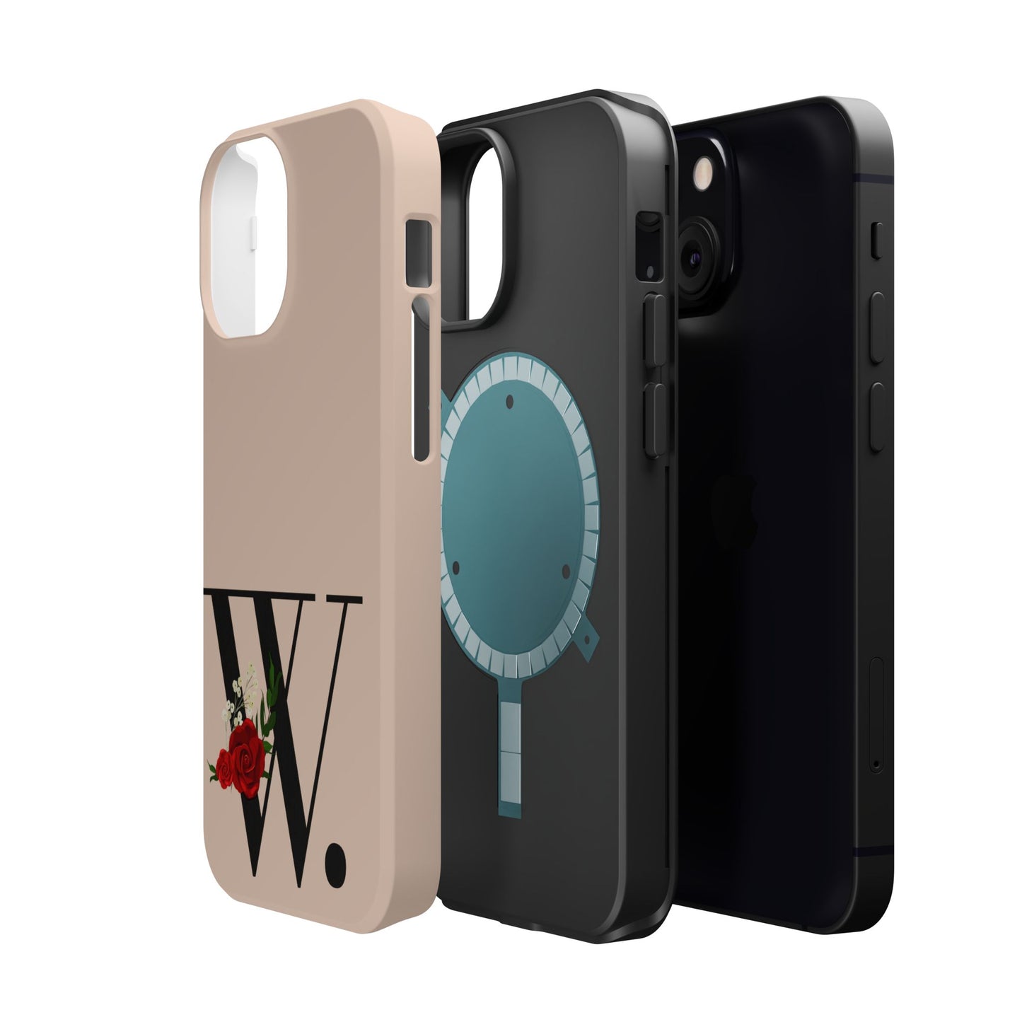Personalized Letter W MagSafe iPhone® Case