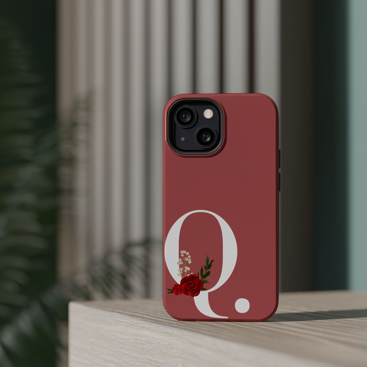 Personalized Letter Q MagSafe iPhone® Case