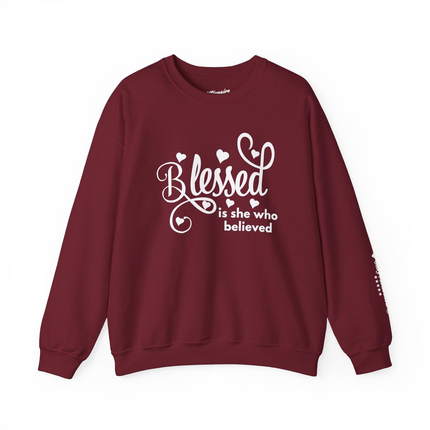 Blessed is She Unisex Crewneck Sweatshirt