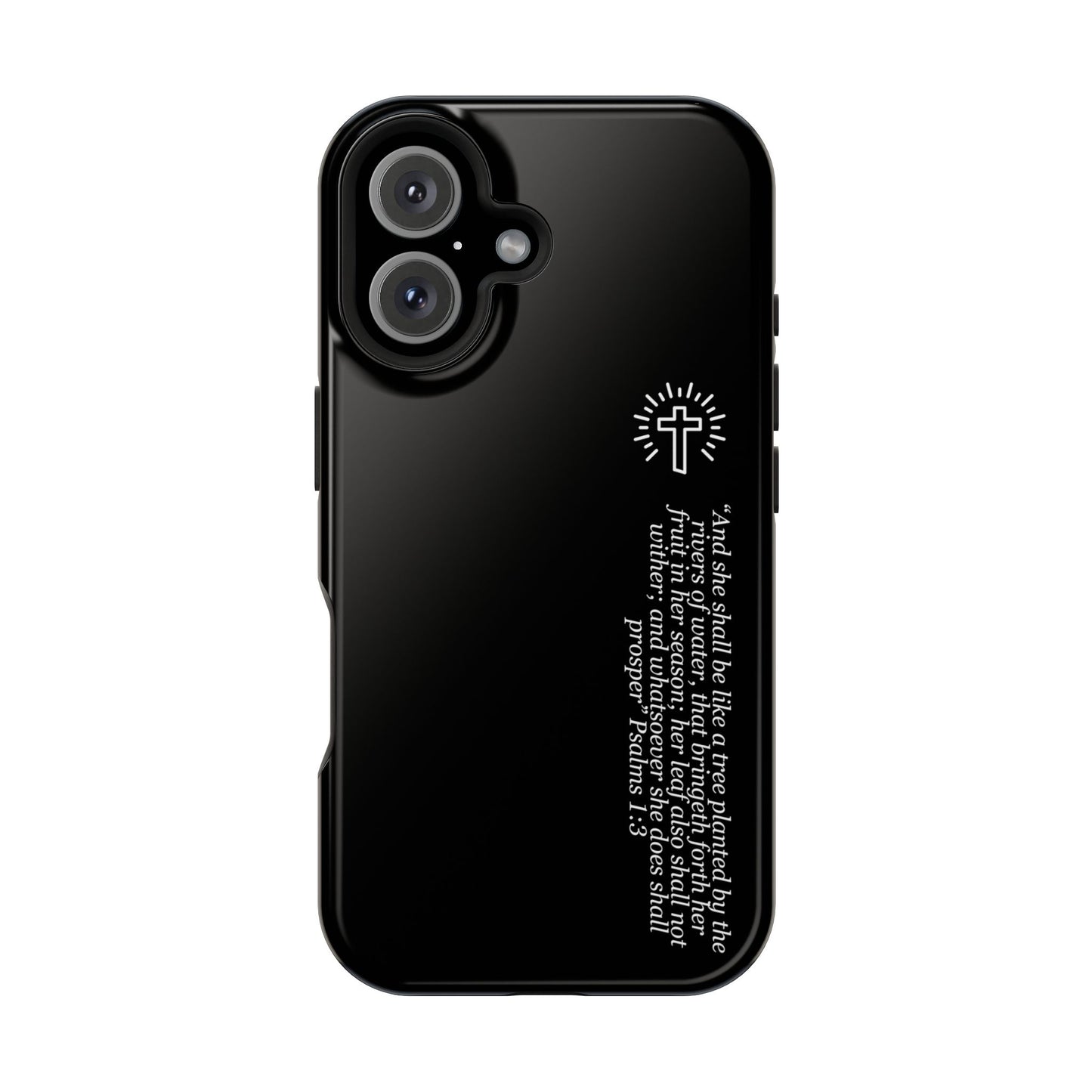 She Shall be Planted MagSafe iPhone® Case Black