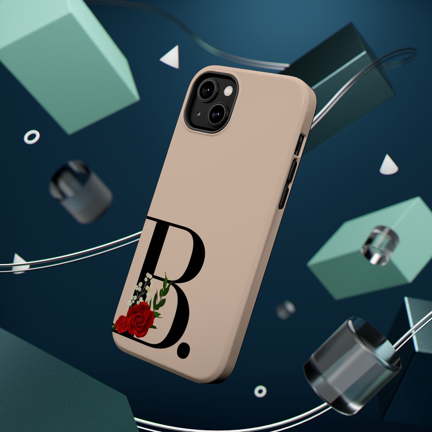 Personalized Letter B MagSafe iPhone® Case