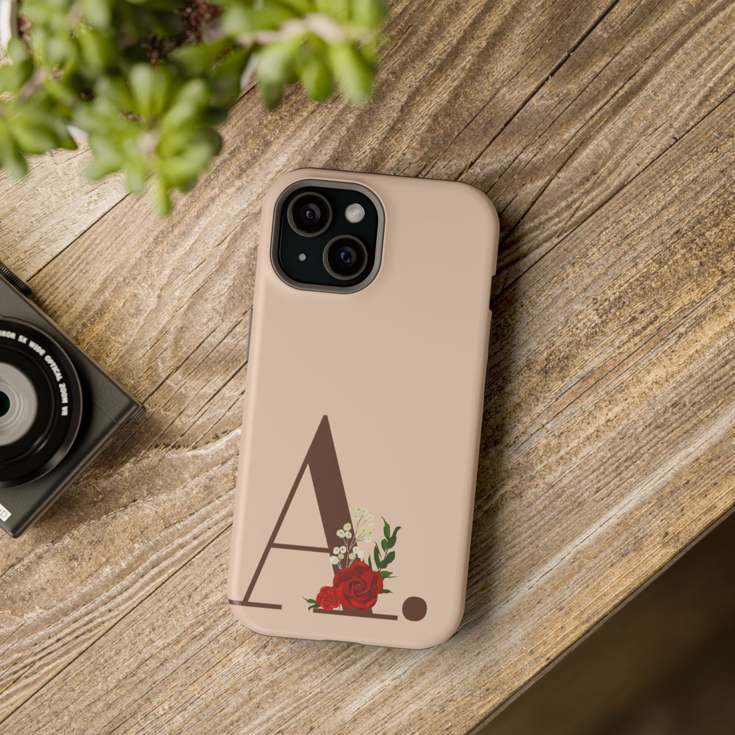 Personalized Letter A MagSafe iPhone® Case