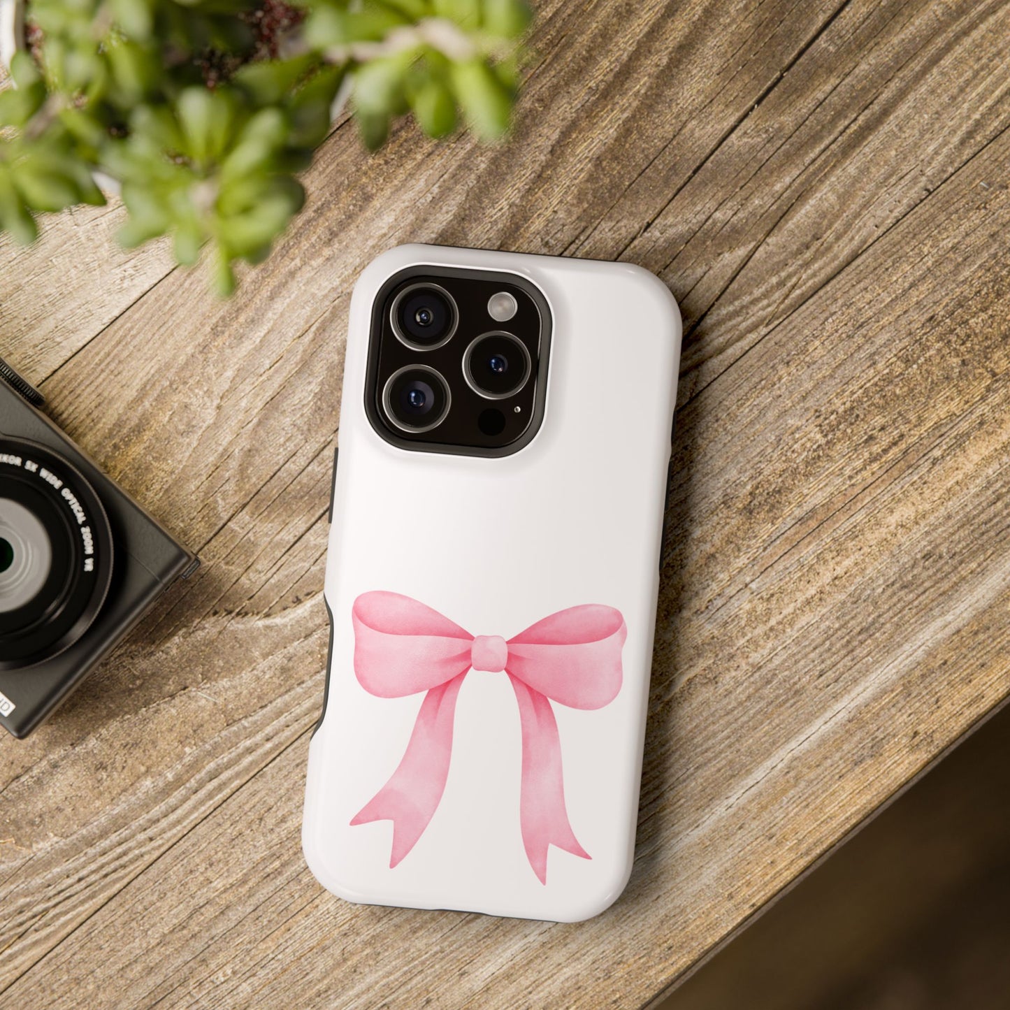 Pink Bow MagSafe iPhone® Case