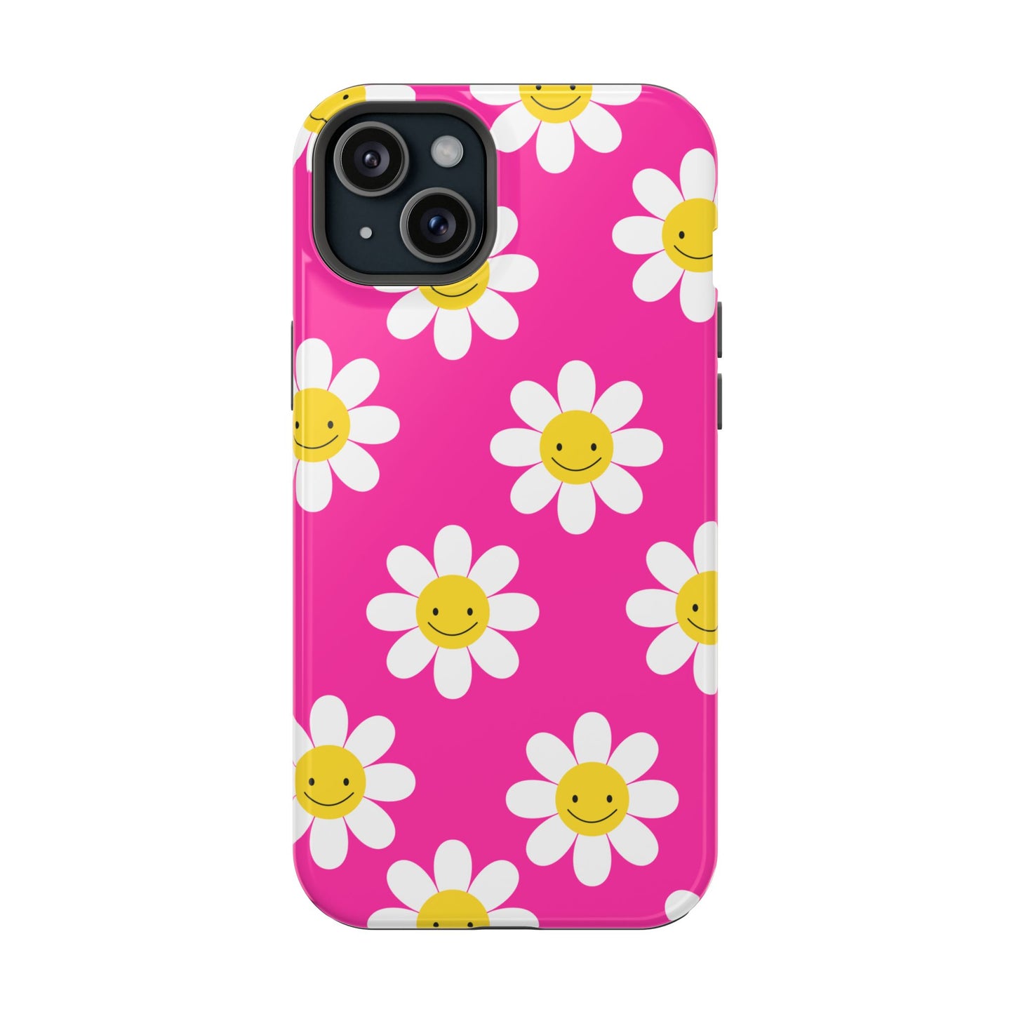 Pink Flowers MagSafe iPhone® Case