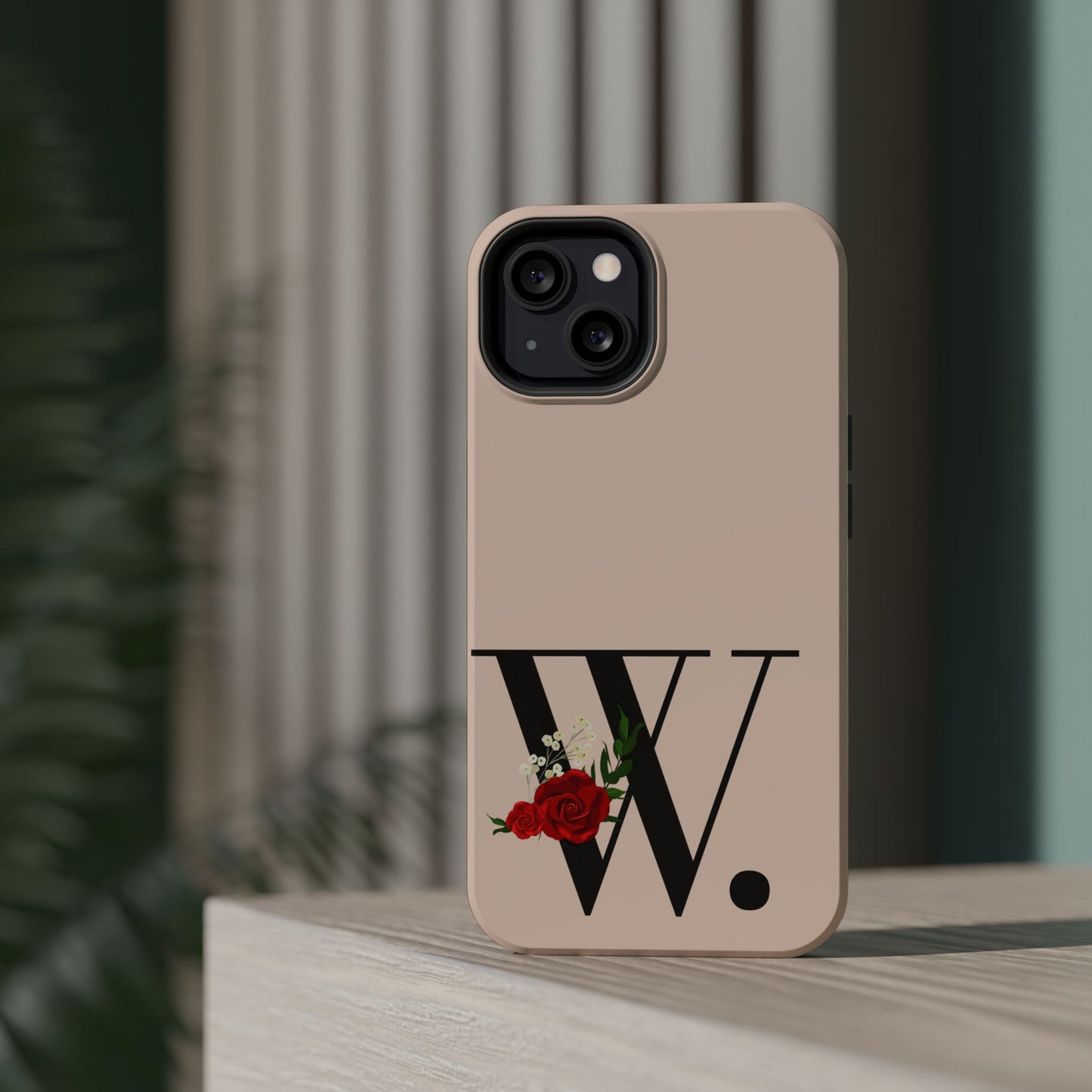 Personalized Letter W MagSafe iPhone® Case