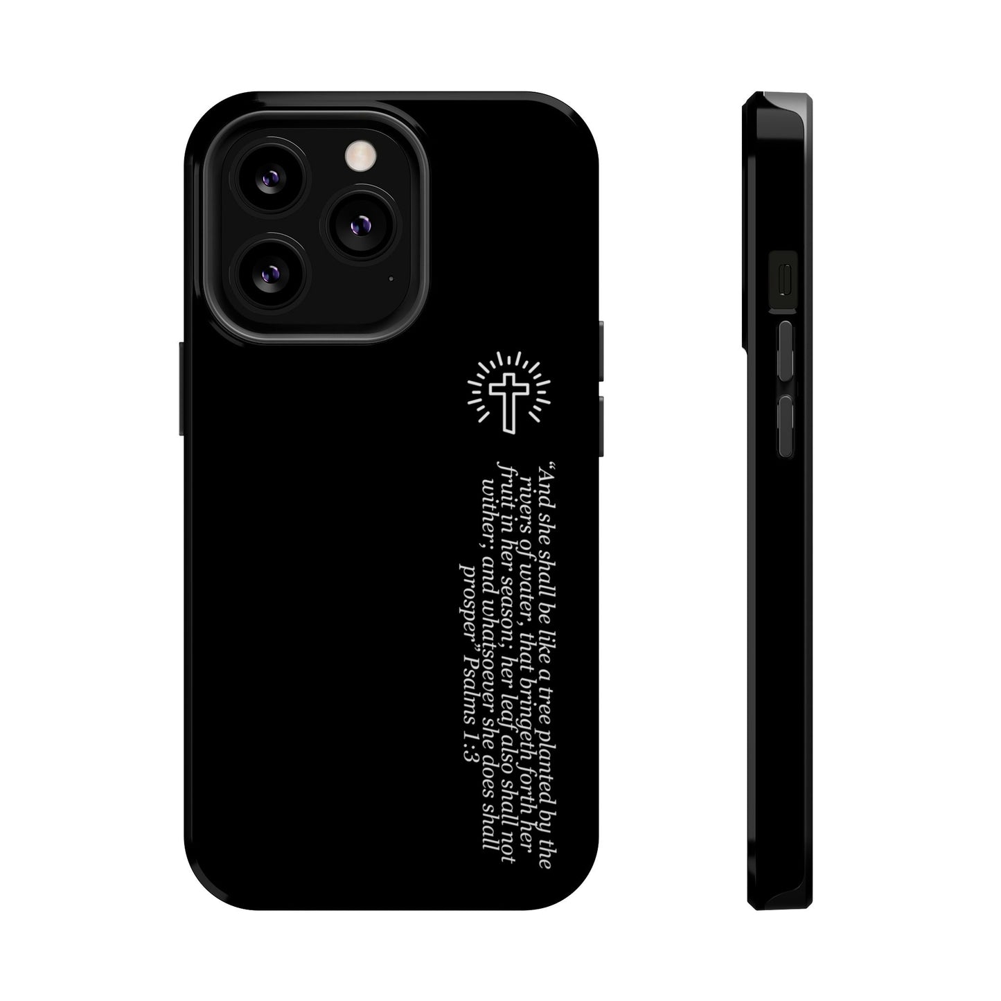 She Shall be Planted MagSafe iPhone® Case Black