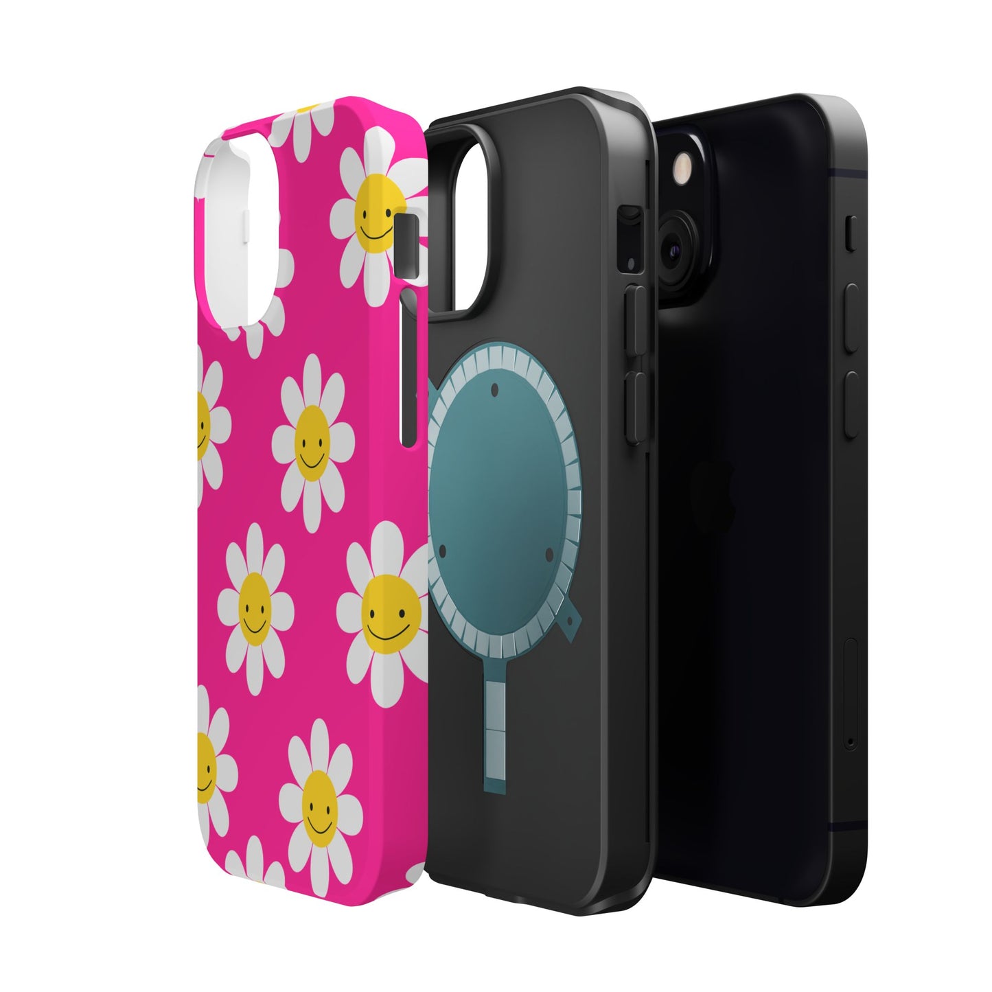 Pink Flowers MagSafe iPhone® Case