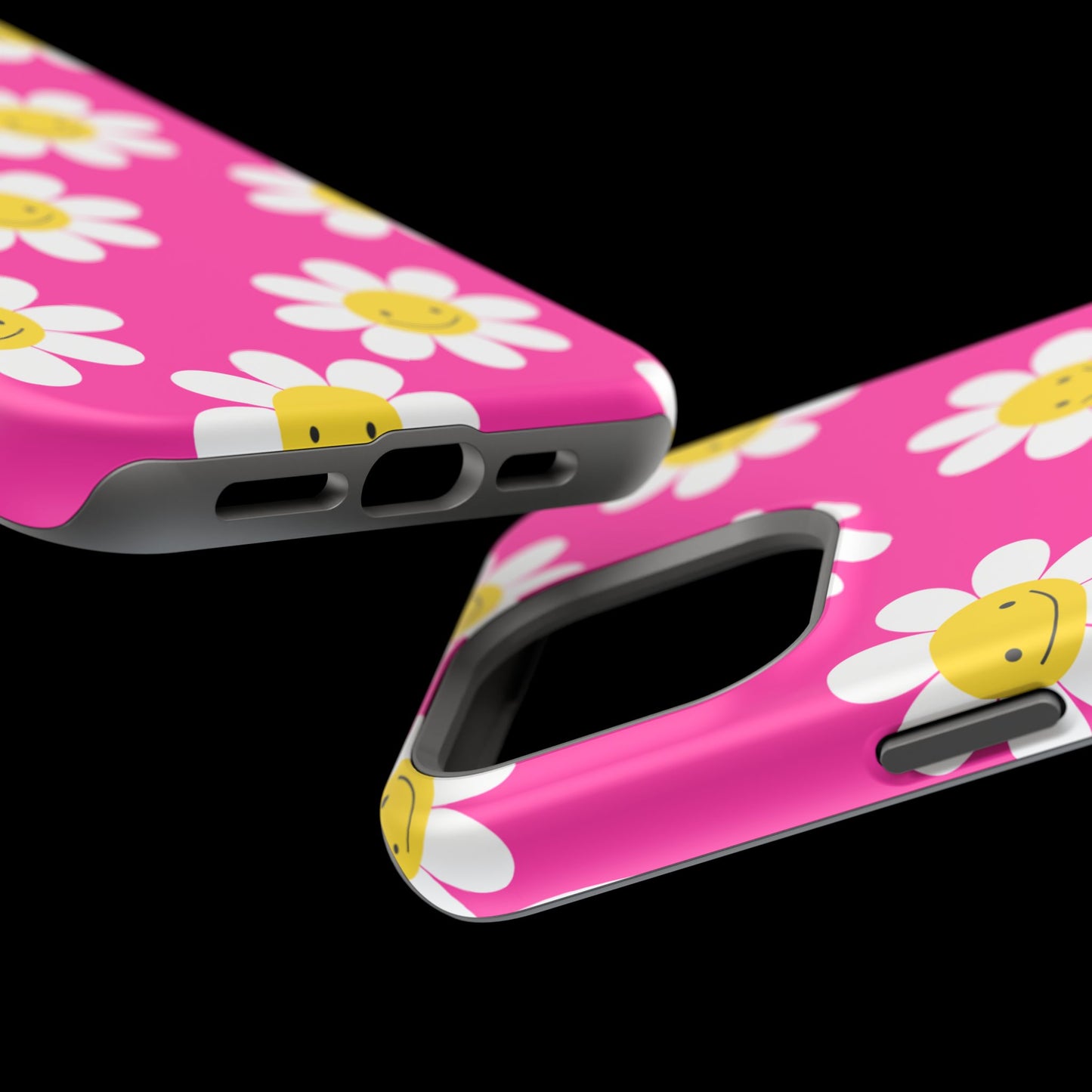 Pink Flowers MagSafe iPhone® Case