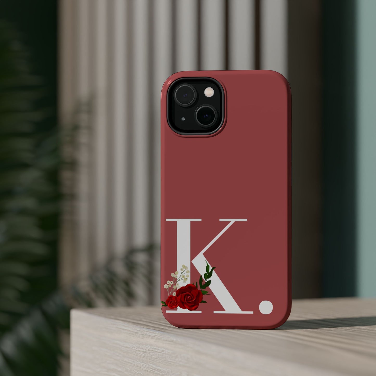 Personalized Letter K MagSafe iPhone® Case