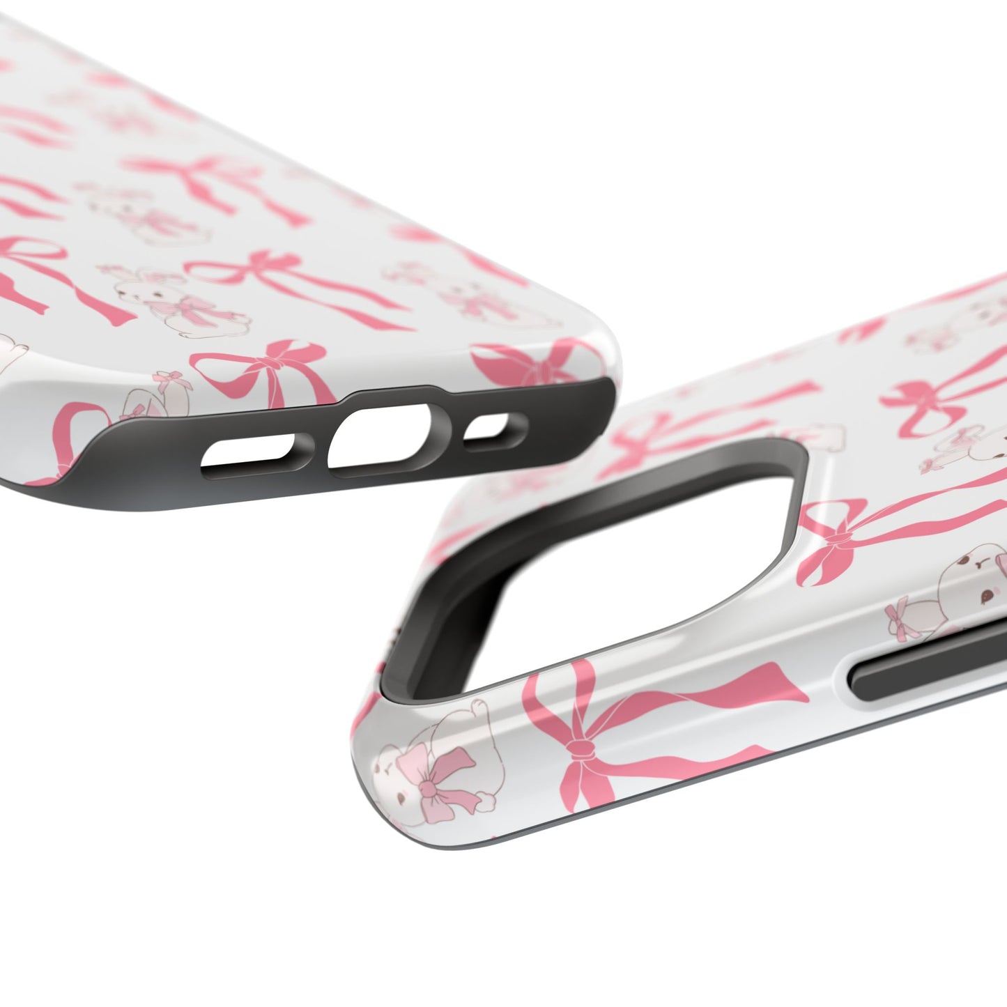 Pink Bows & Bunnies MagSafe iPhone® Case