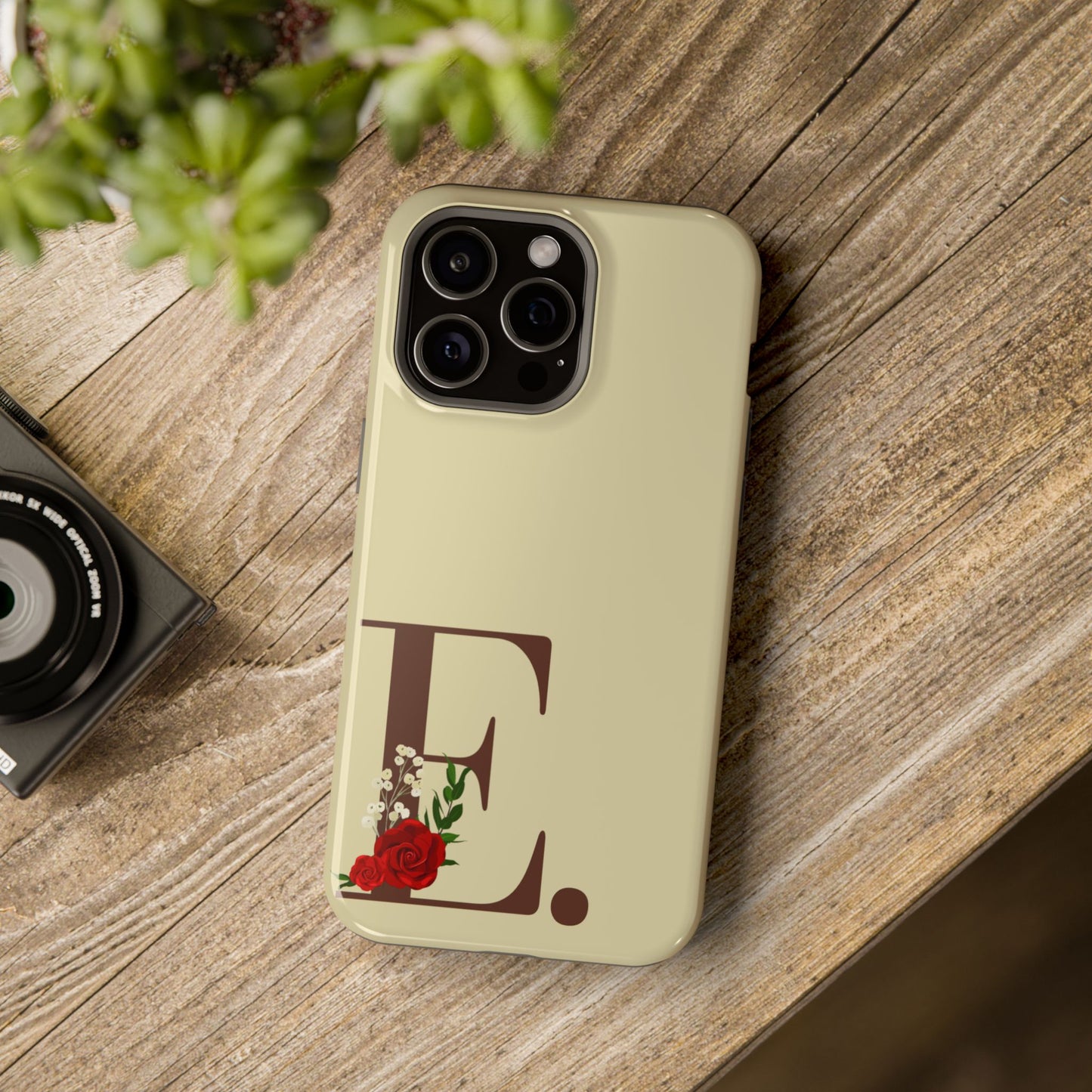 Personalized Letter E MagSafe iPhone® Case