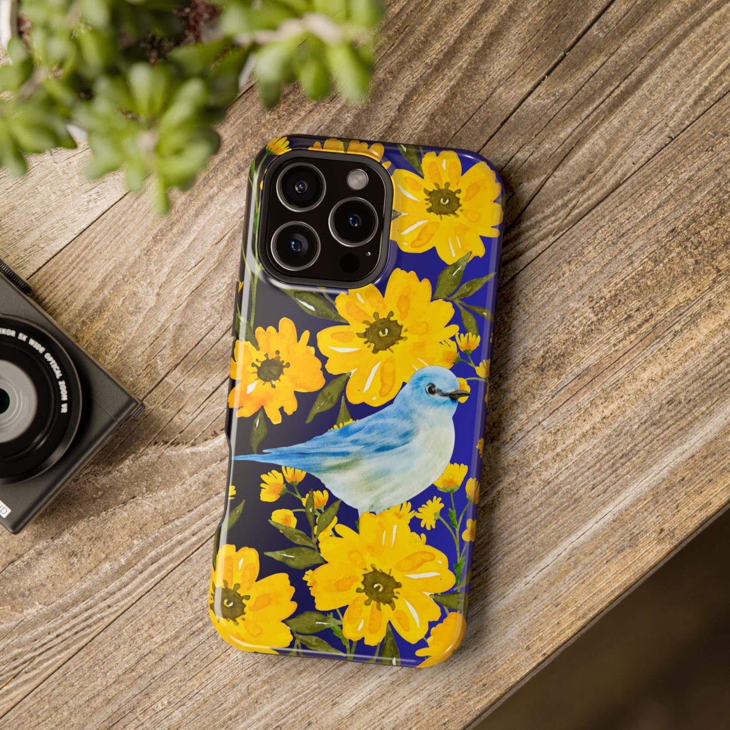 Yellow Flowers MagSafe iPhone® Case
