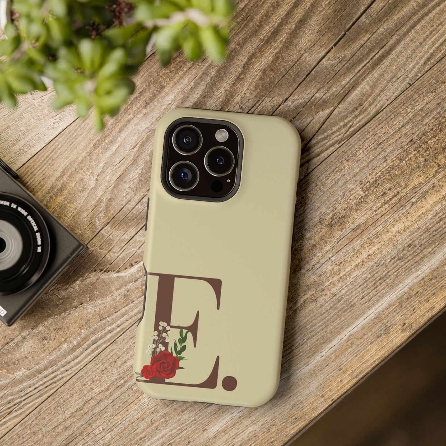 Personalized Letter E MagSafe iPhone® Case