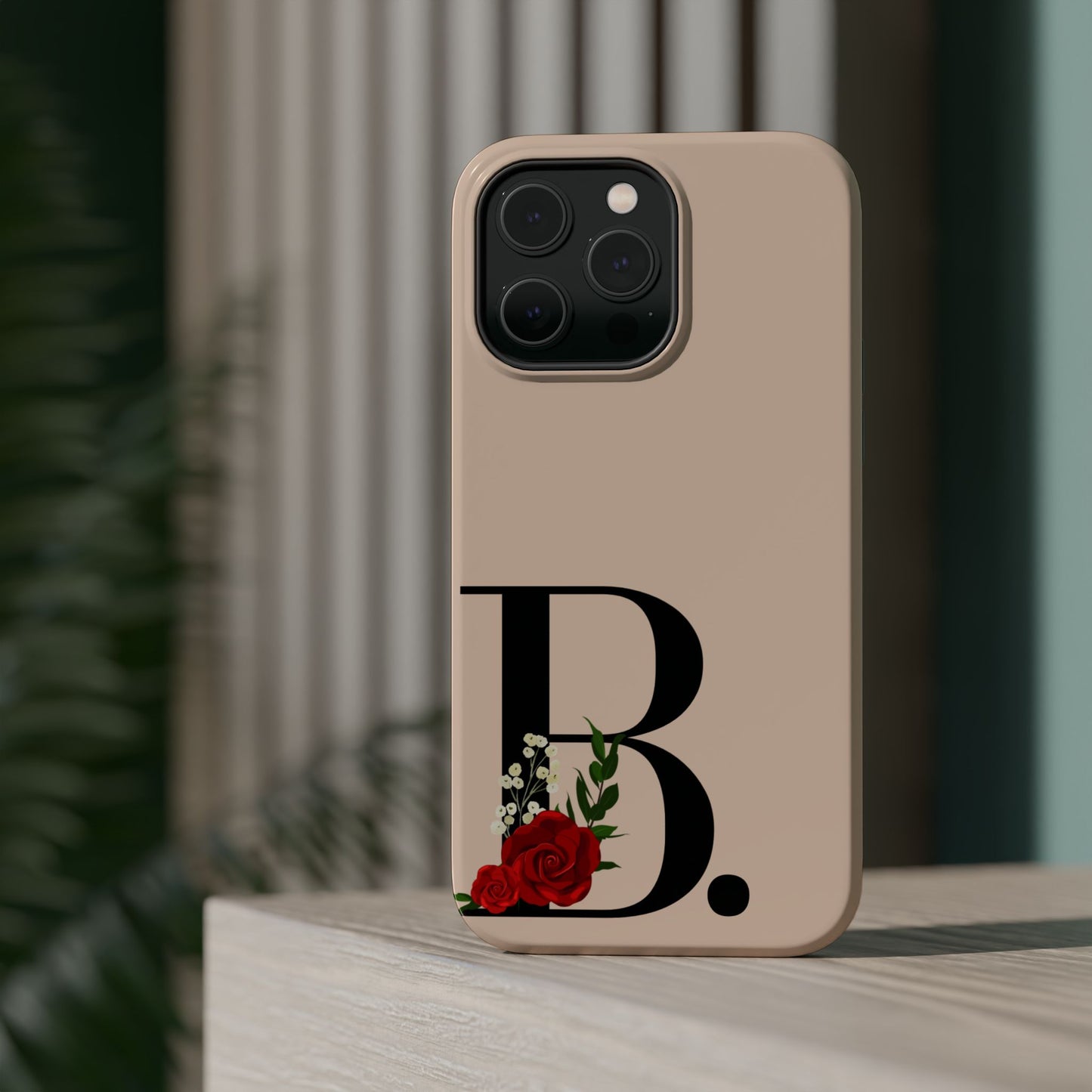 Personalized Letter B MagSafe iPhone® Case