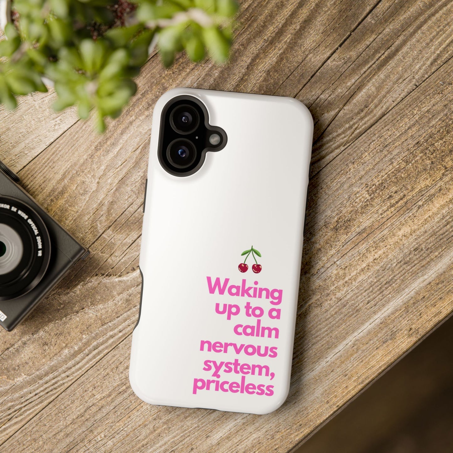 Stay Calm MagSafe iPhone® Case White