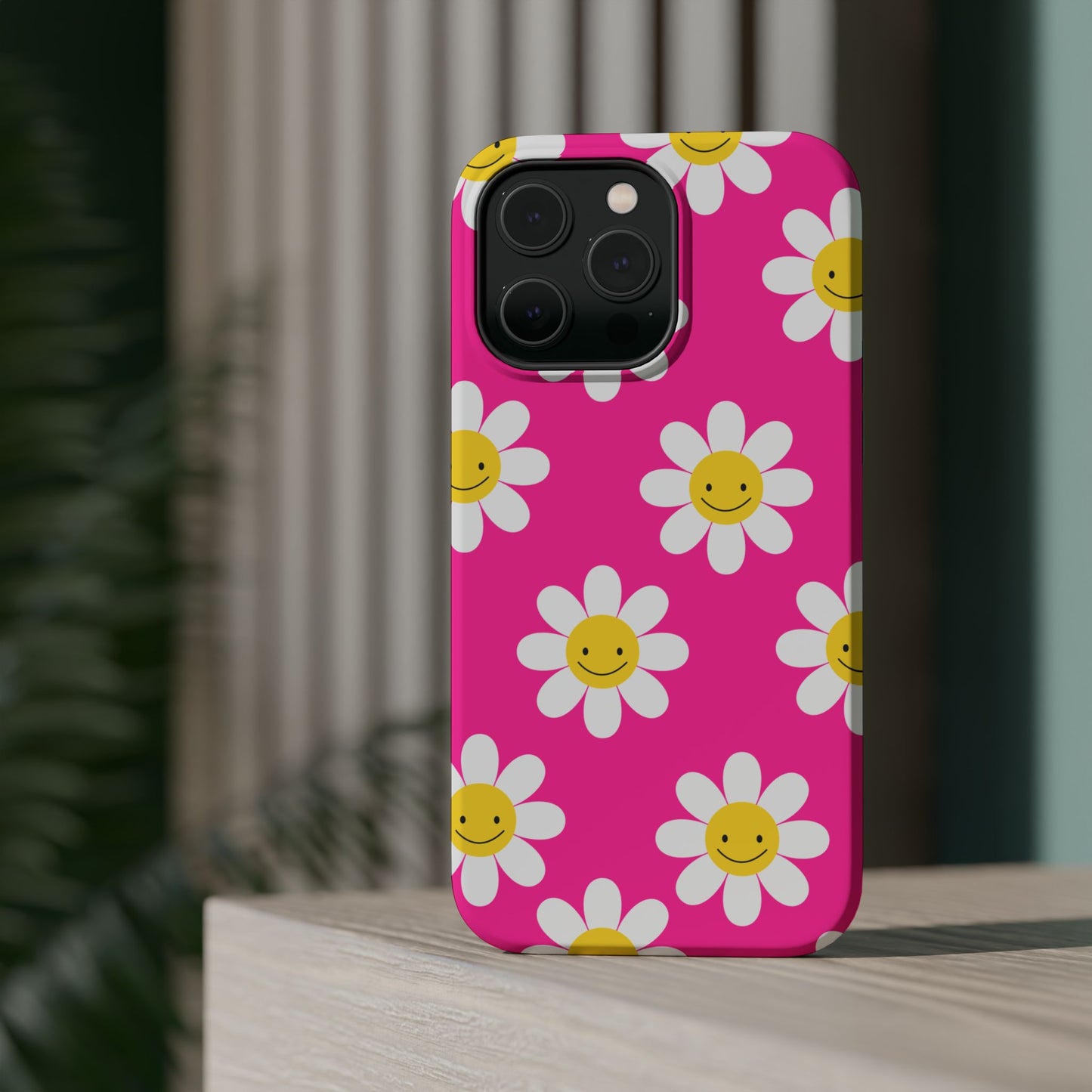 Pink Flowers MagSafe iPhone® Case