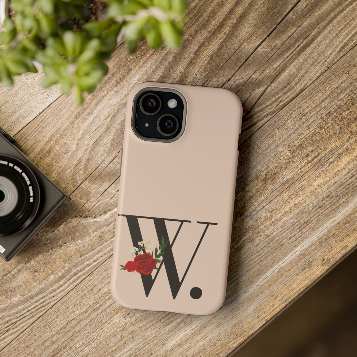 Personalized Letter W MagSafe iPhone® Case