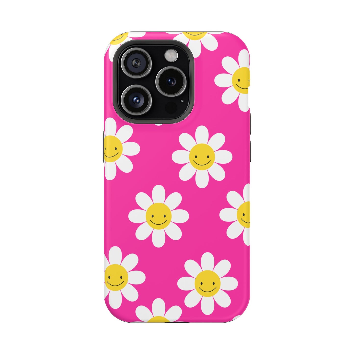 Pink Flowers MagSafe iPhone® Case