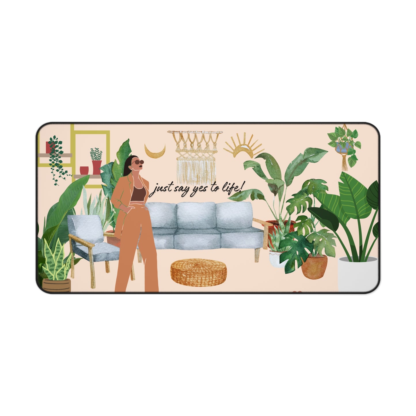 Yes to Life Desk Mat