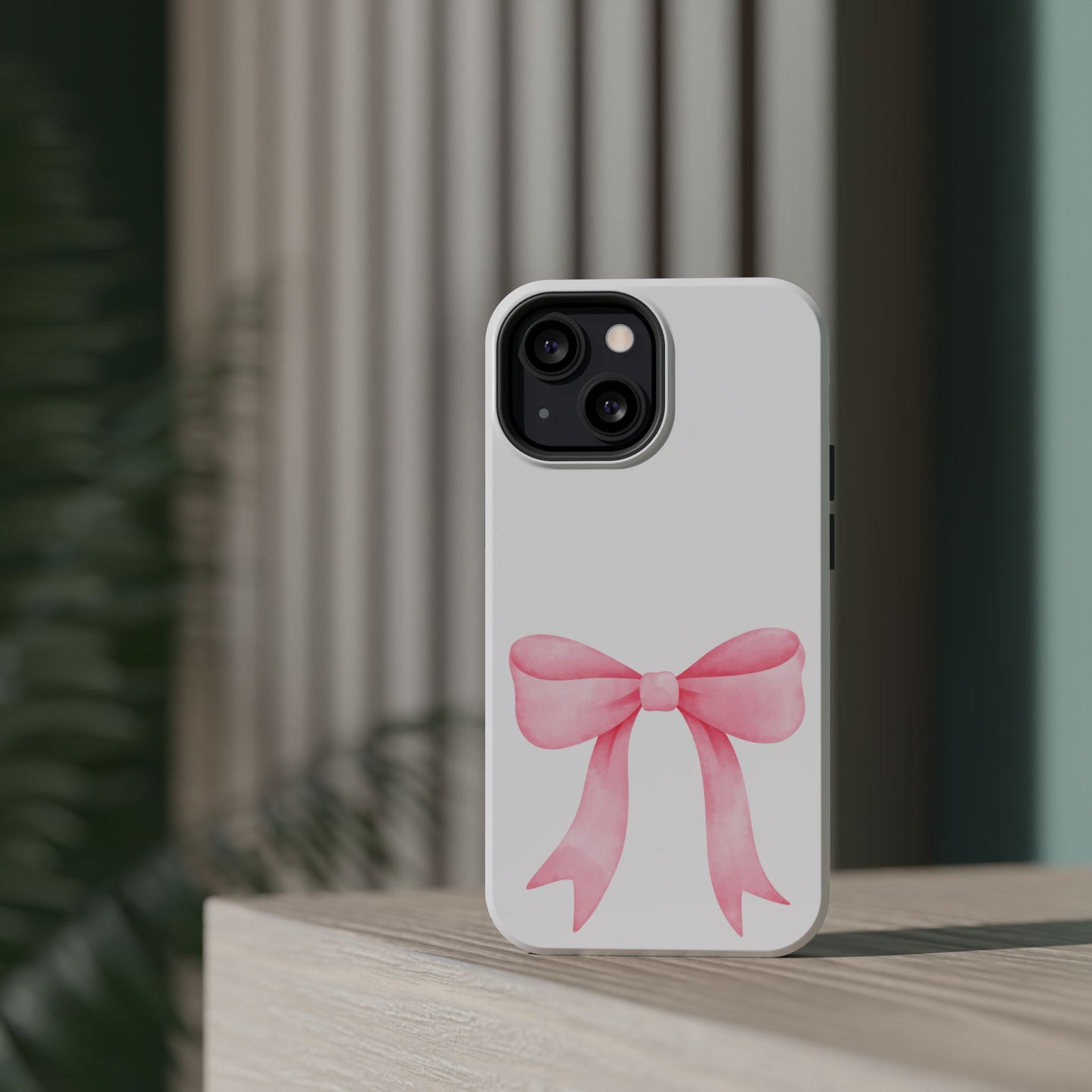 Pink Bow MagSafe iPhone® Case