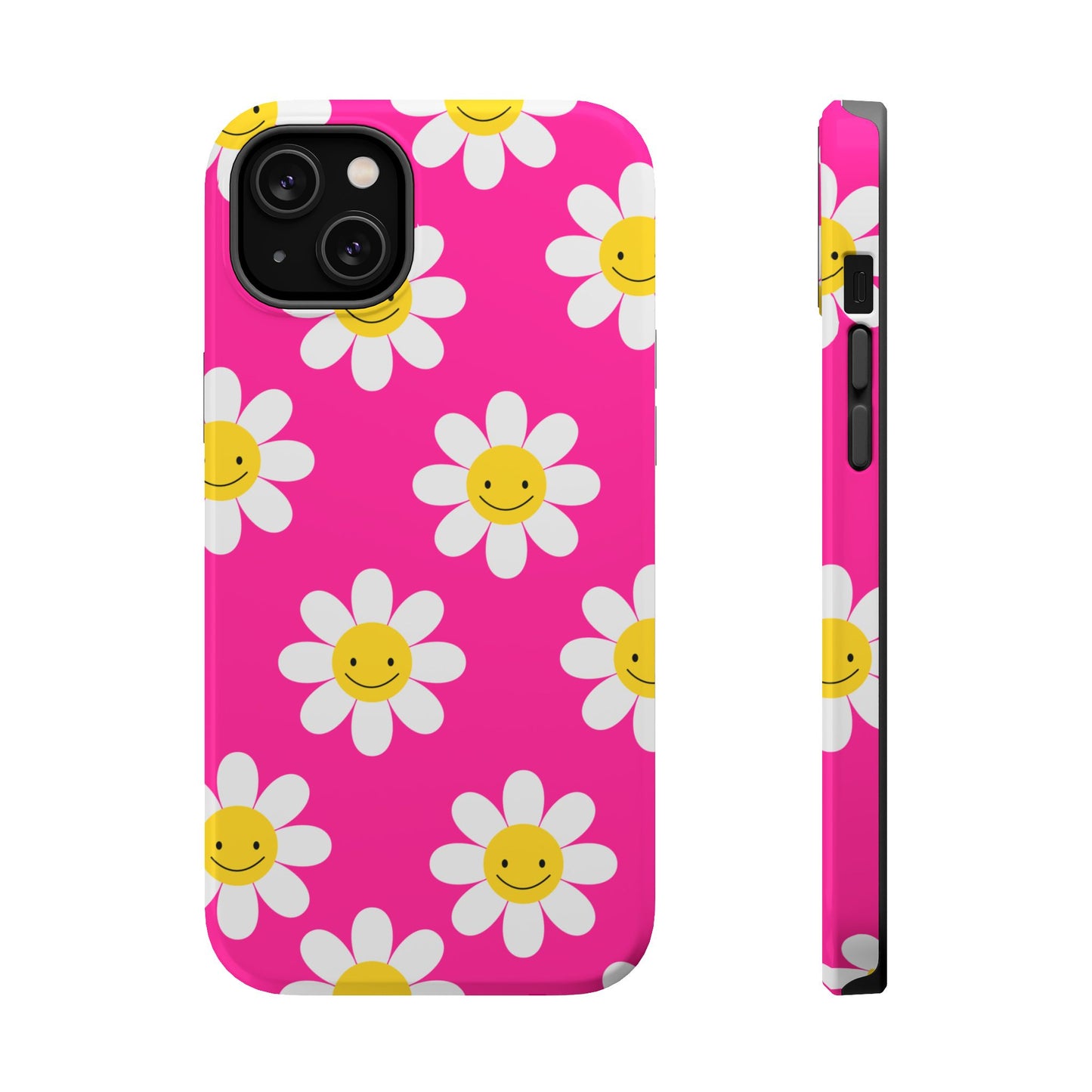 Pink Flowers MagSafe iPhone® Case