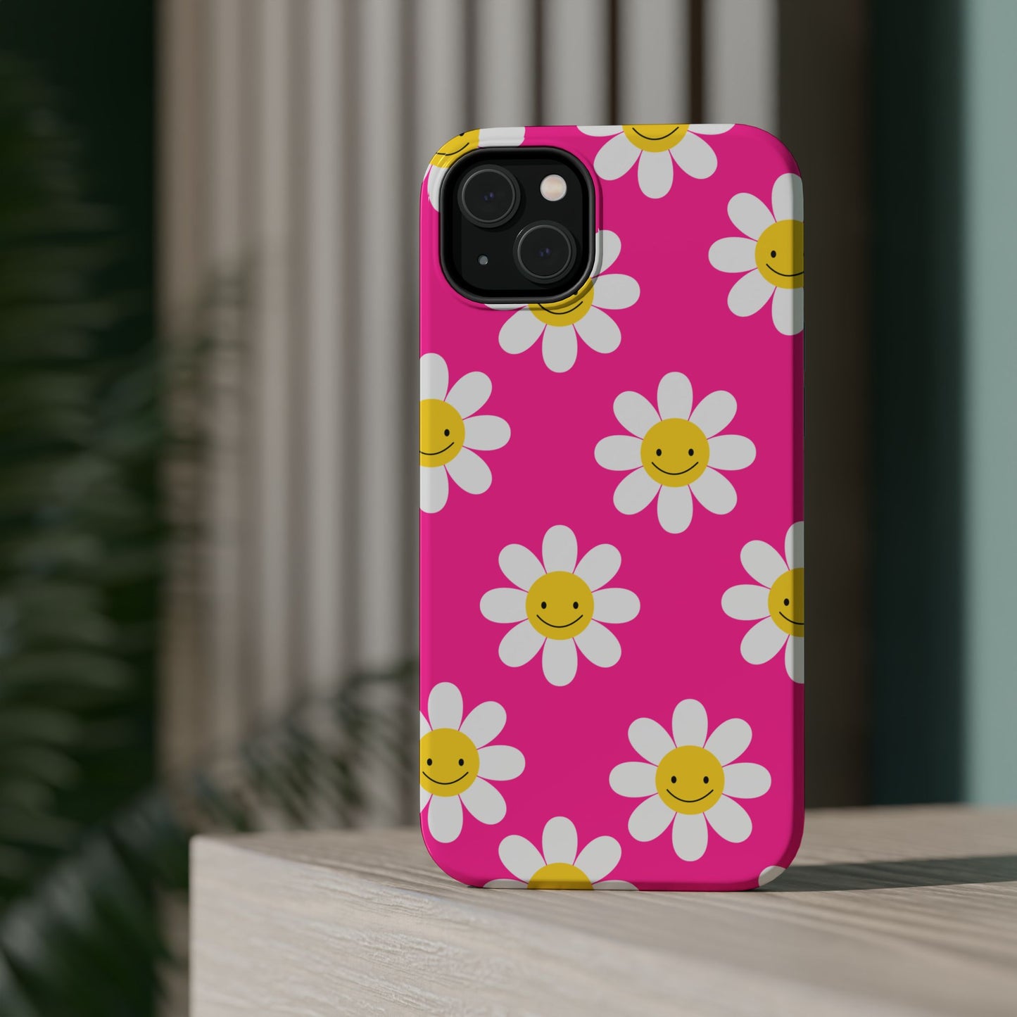 Pink Flowers MagSafe iPhone® Case