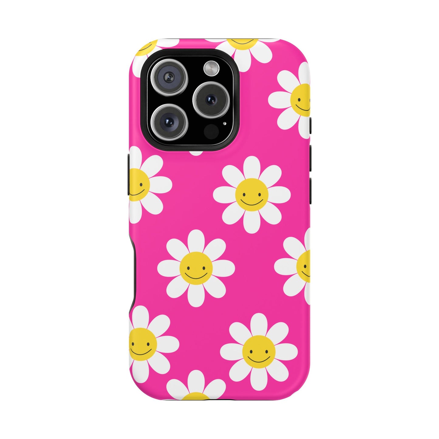Pink Flowers MagSafe iPhone® Case