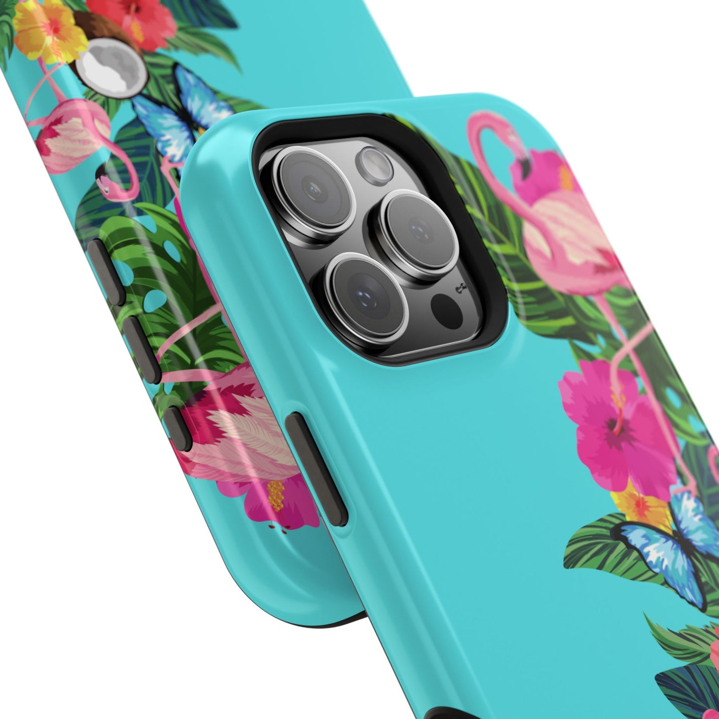 Pink Flamingo MagSafe iPhone® Case