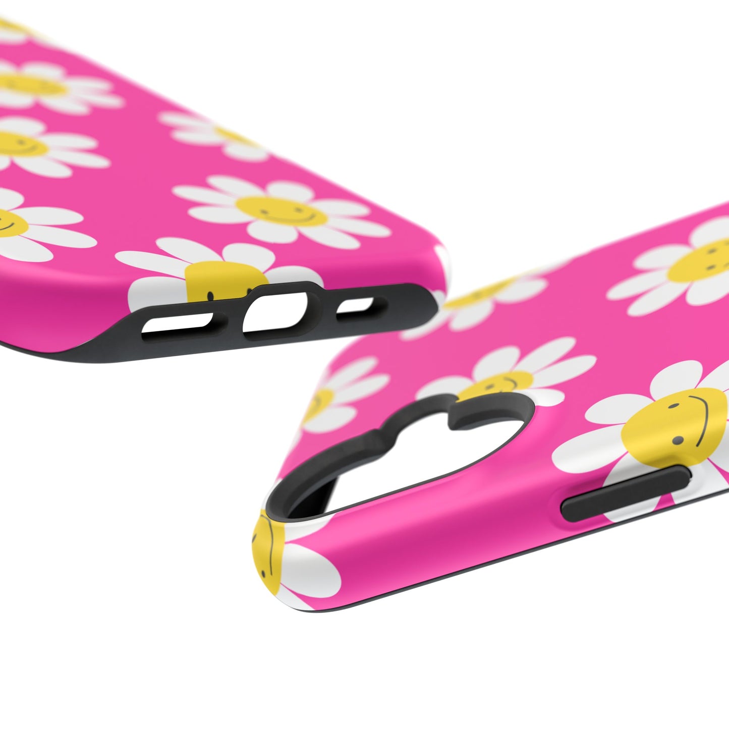 Pink Flowers MagSafe iPhone® Case
