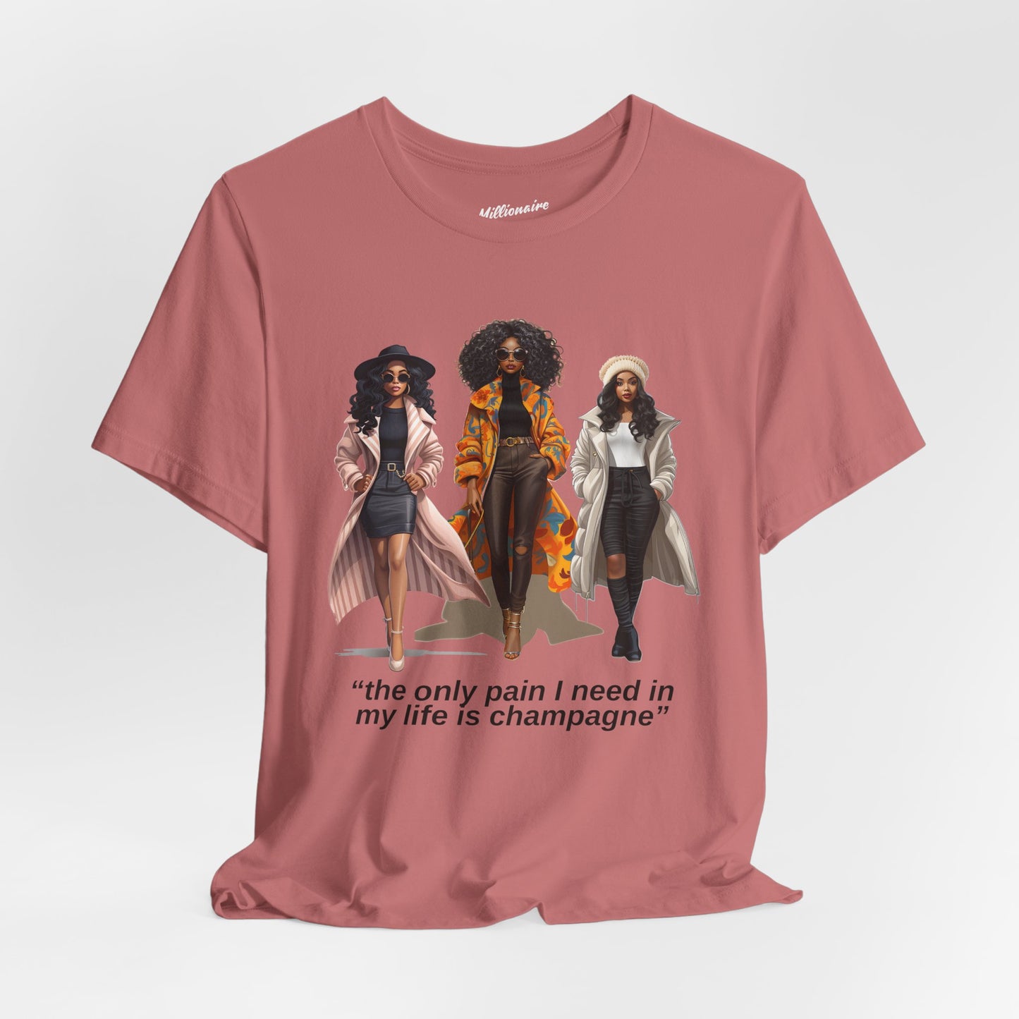 Champagne Soft Cotton Tee