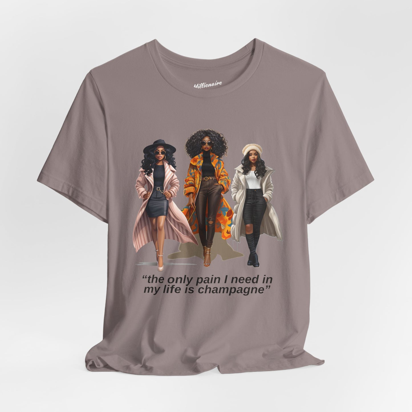 Champagne Soft Cotton Tee