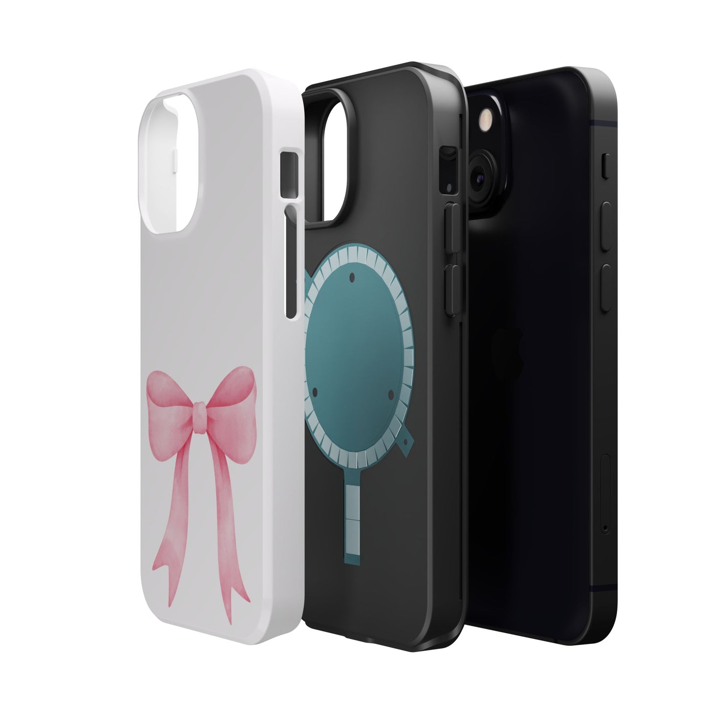 Pink Bow MagSafe iPhone® Case