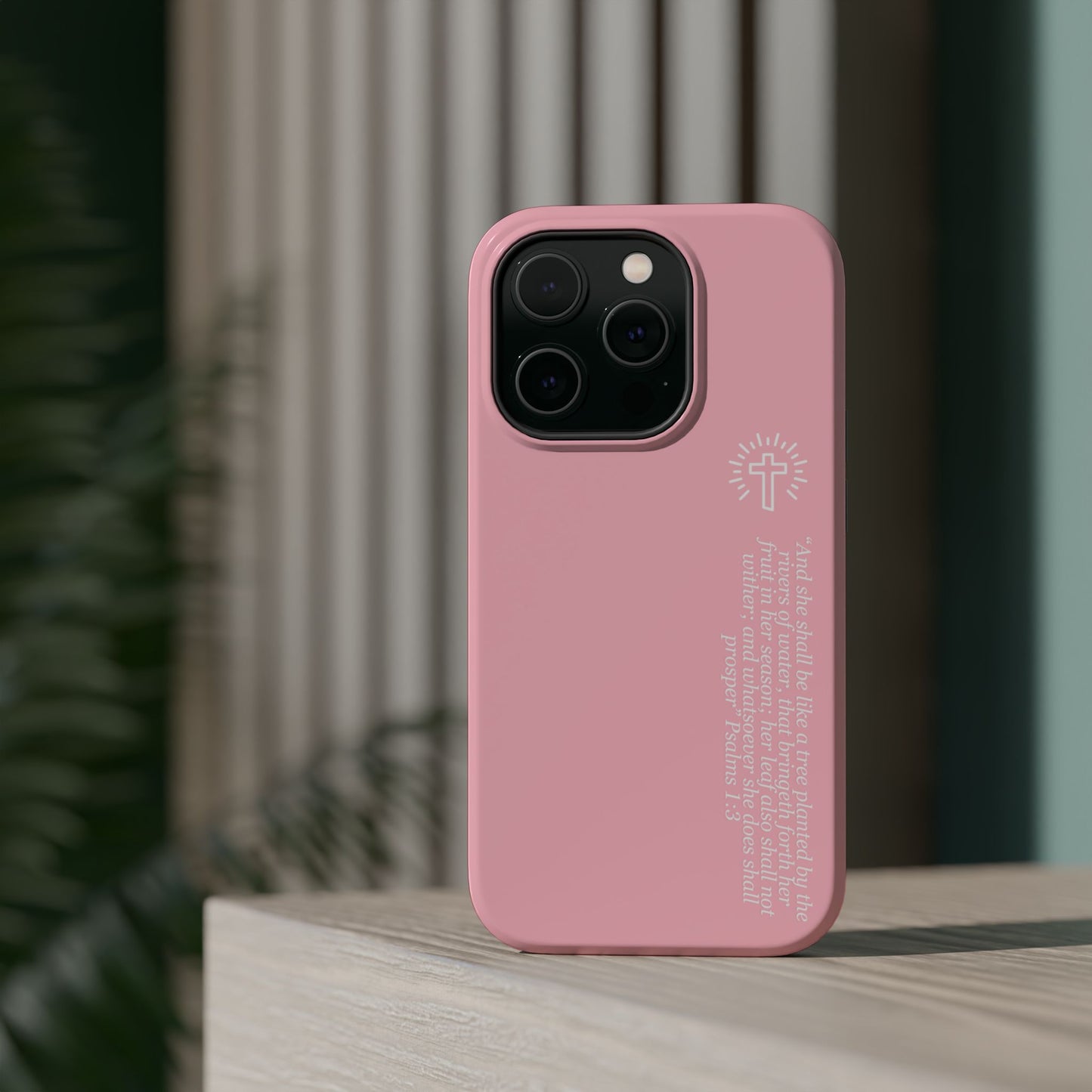 She Shall be Planted MagSafe iPhone® Case Pink