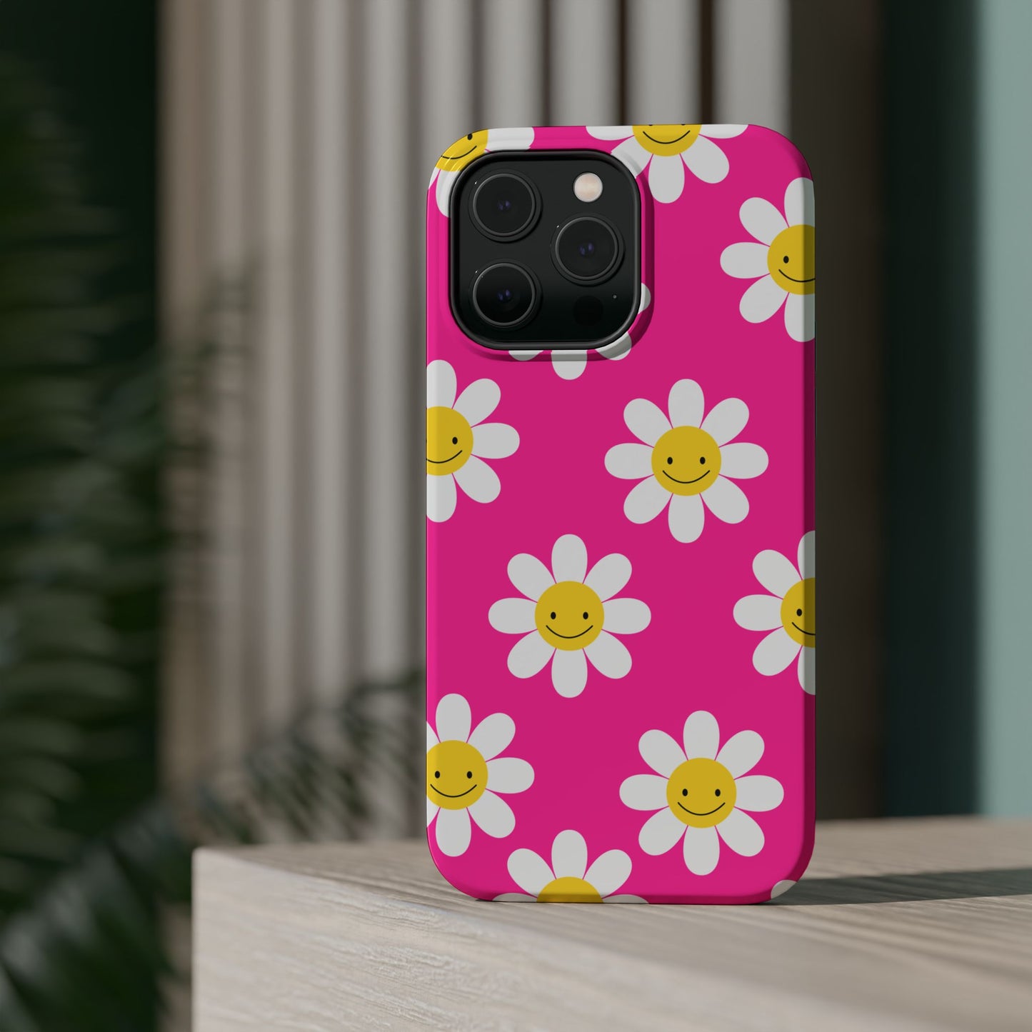 Pink Flowers MagSafe iPhone® Case