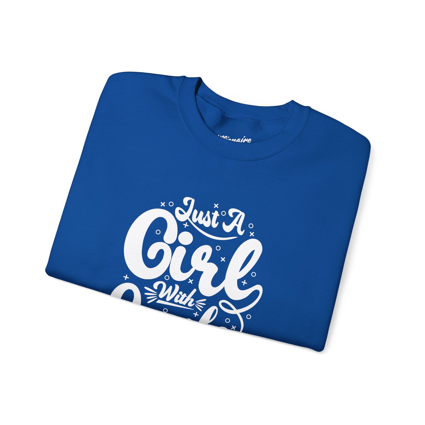 Just a Girl with Goals Unisex Crewneck Sweatshirt