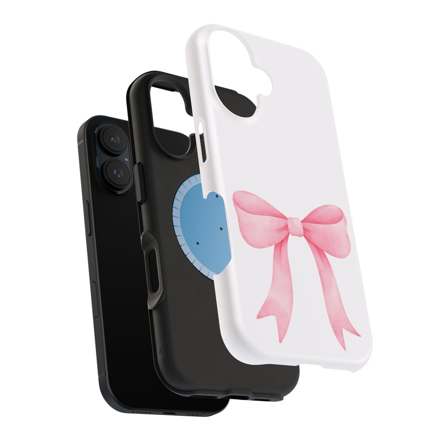 Pink Bow MagSafe iPhone® Case