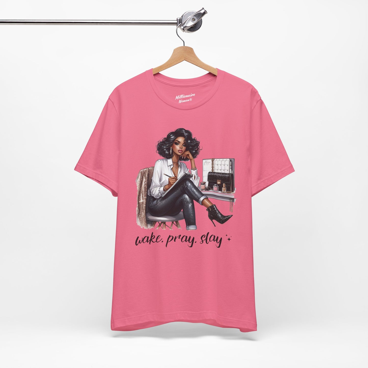 Wake Pray Slay Soft Cotton Tee