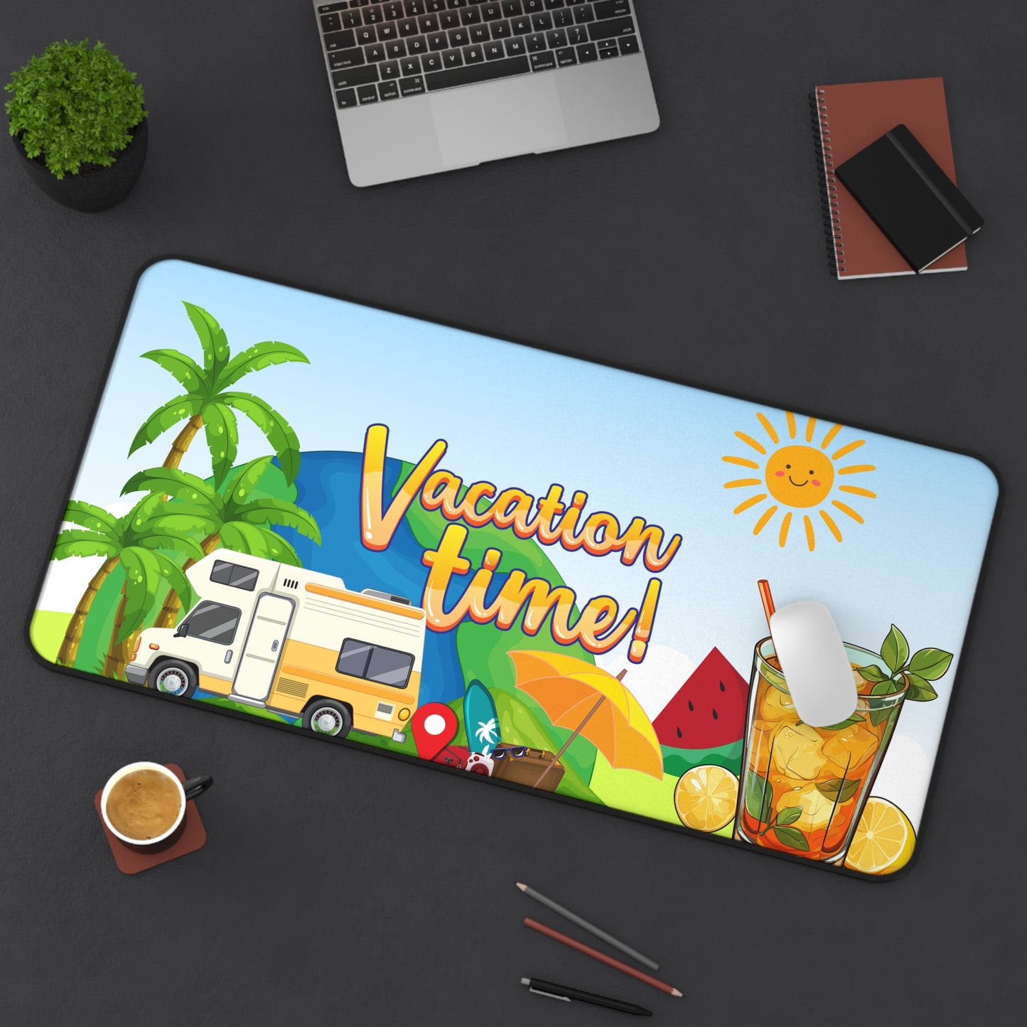 Vacation Time Desk Mat