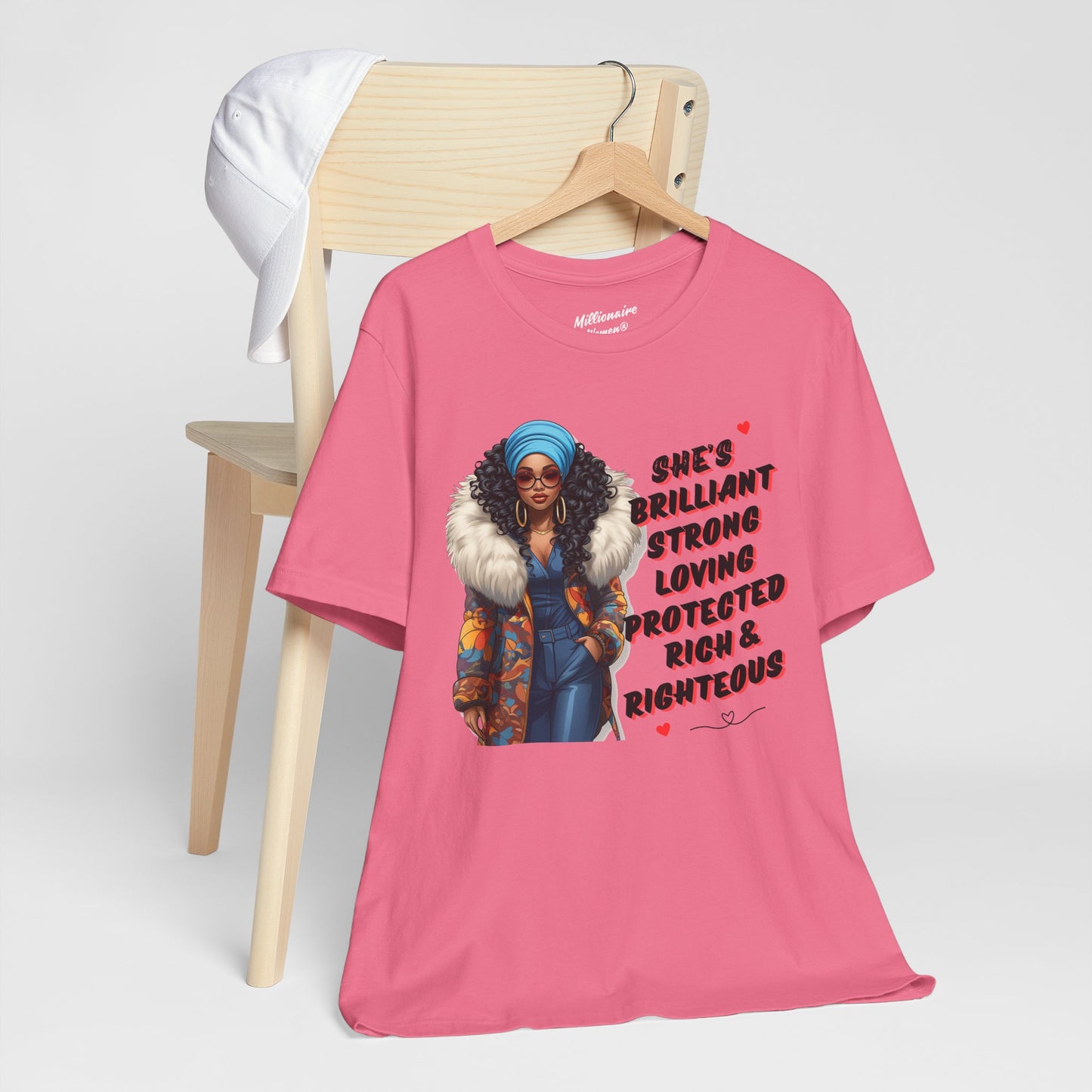 She's Brilliant Soft Cotton Tee