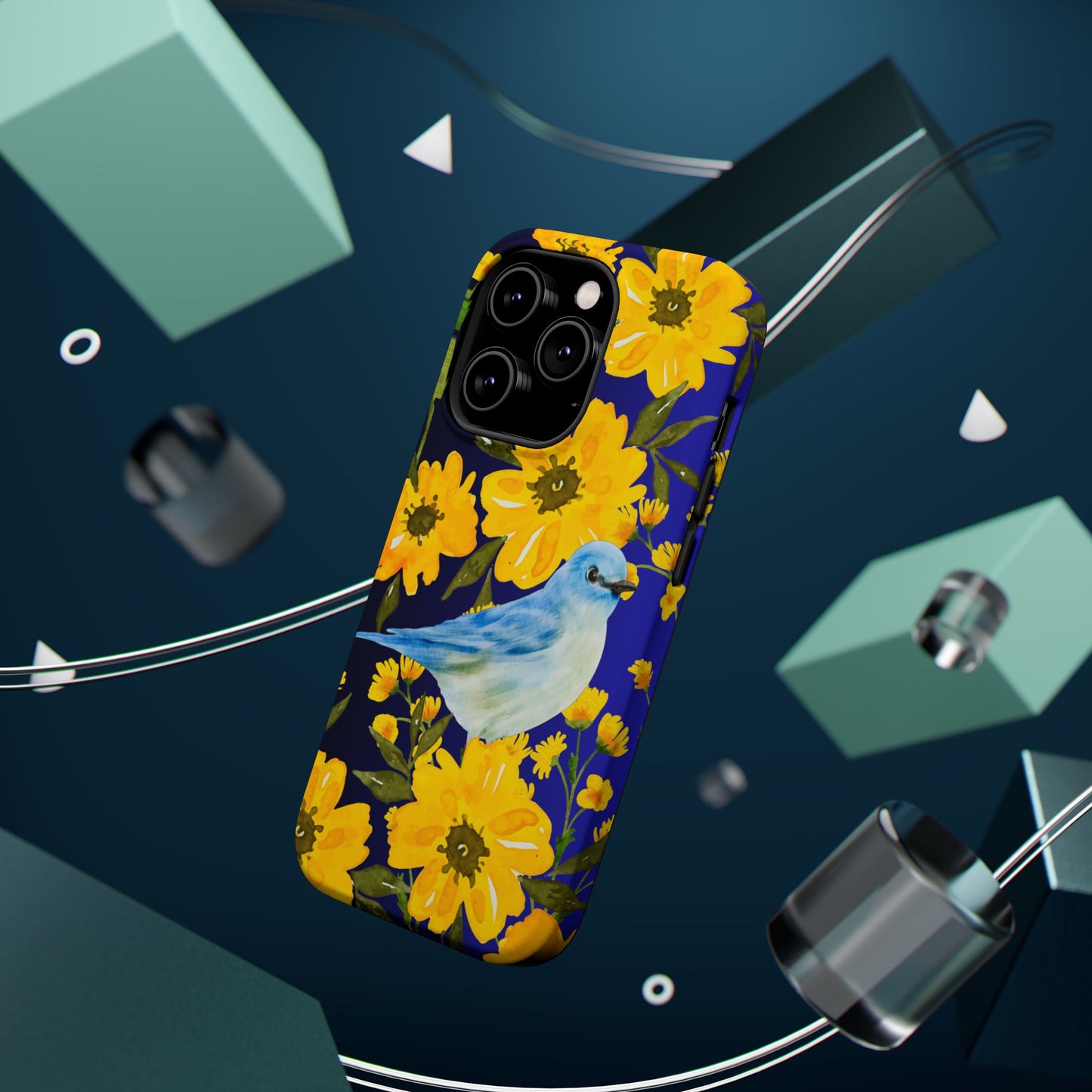 Yellow Flowers MagSafe iPhone® Case
