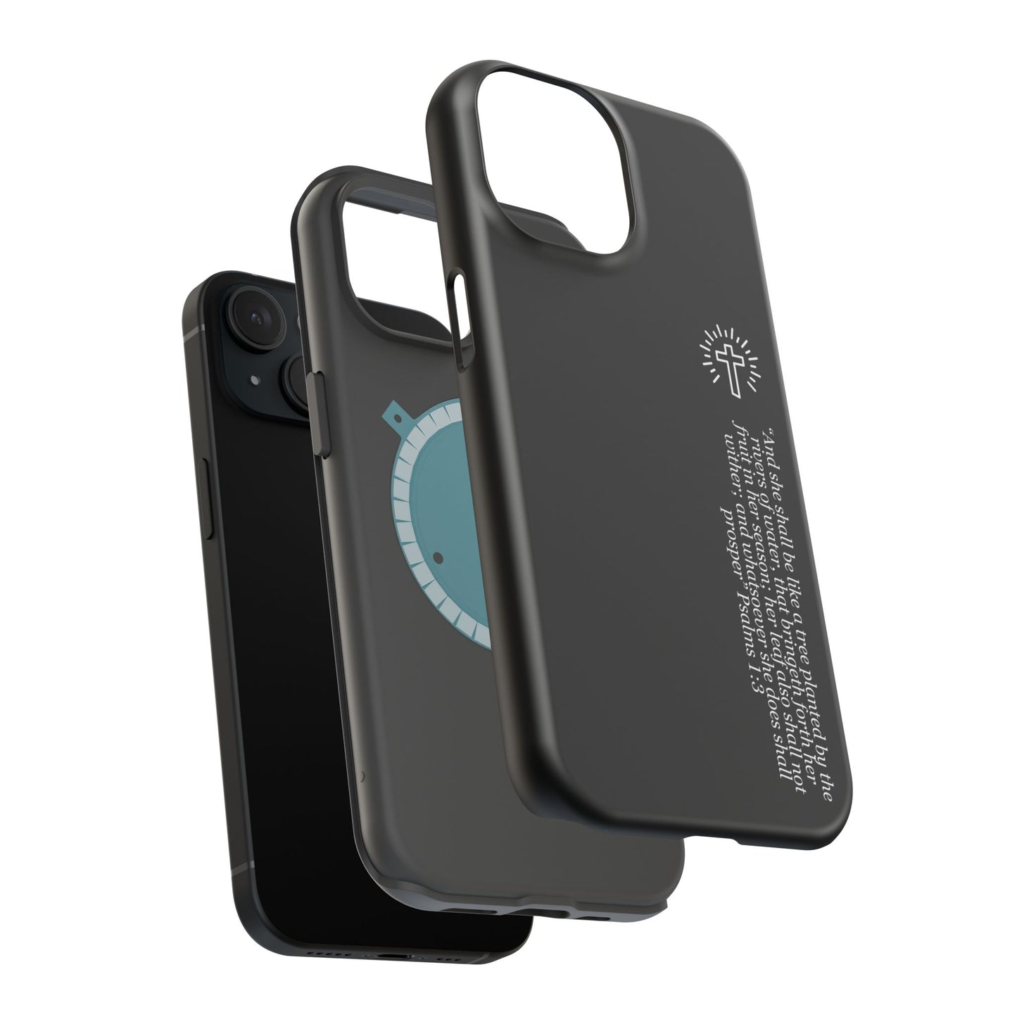 She Shall be Planted MagSafe iPhone® Case Black