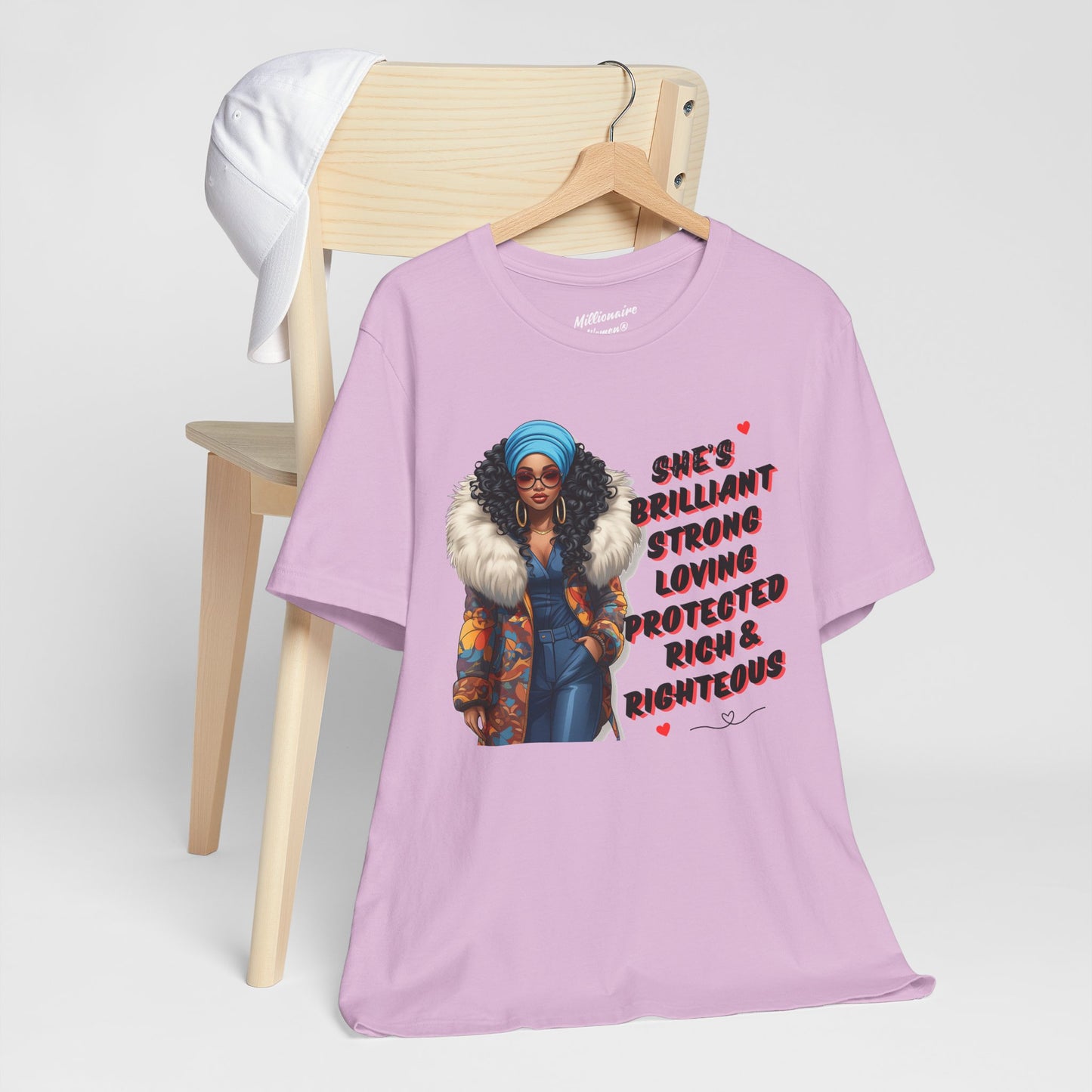 She's Brilliant Soft Cotton Tee
