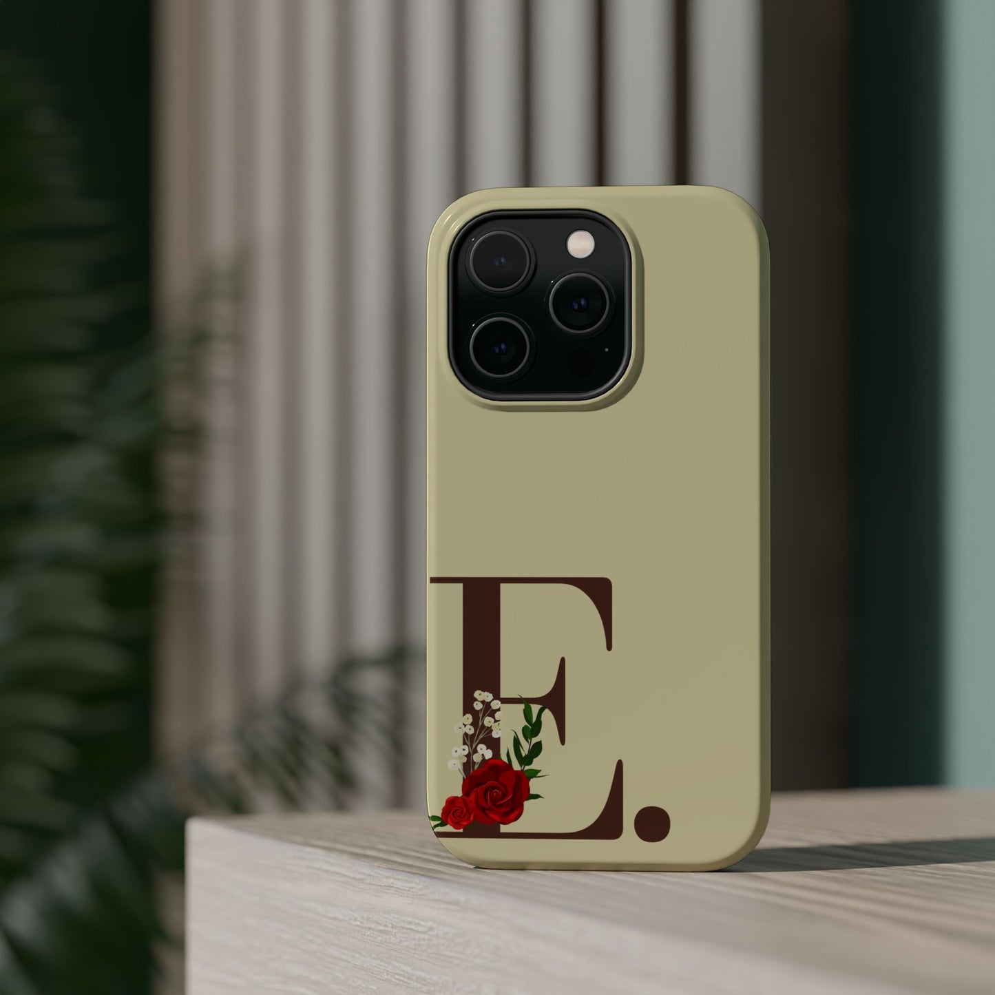 Personalized Letter E MagSafe iPhone® Case
