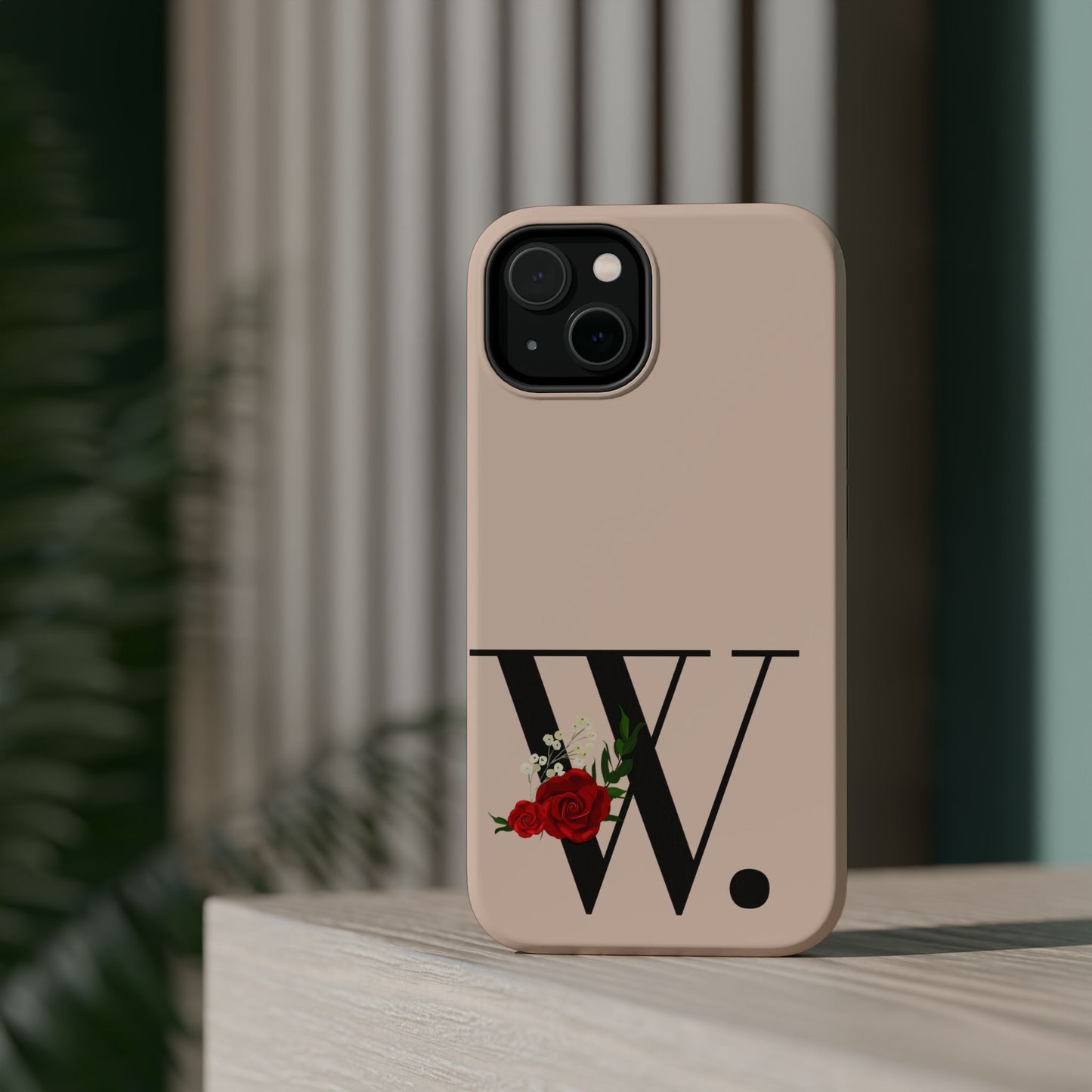 Personalized Letter W MagSafe iPhone® Case