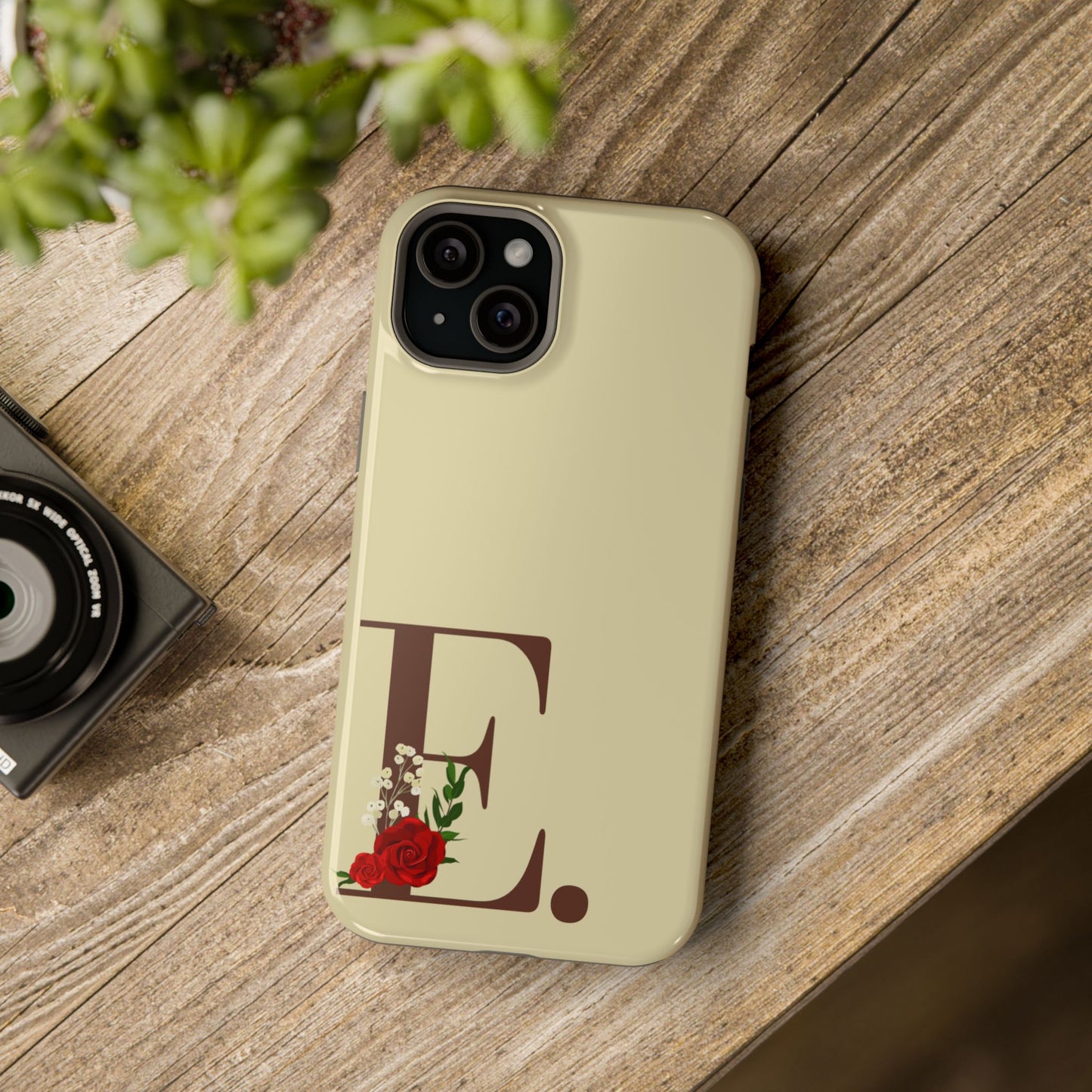 Personalized Letter E MagSafe iPhone® Case