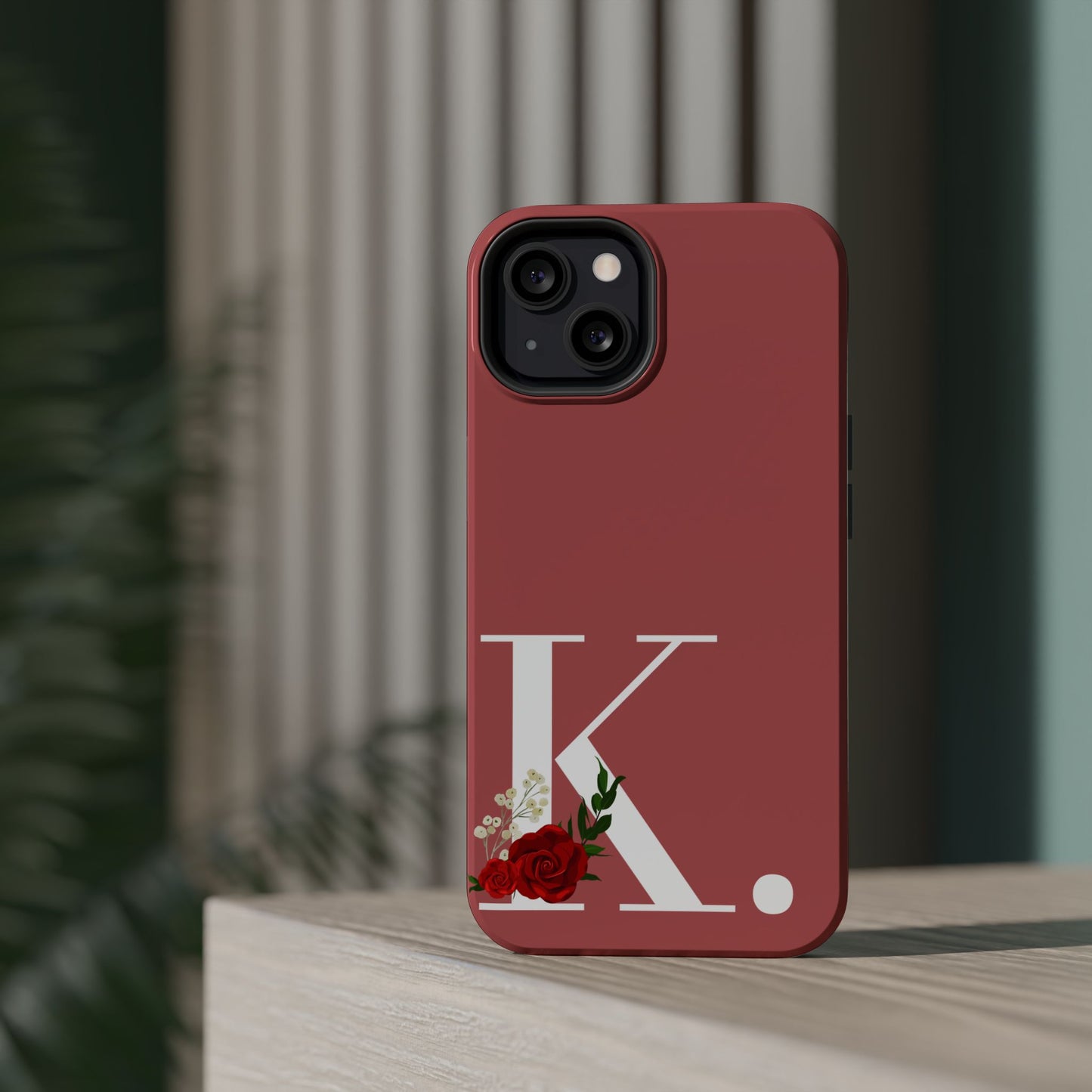 Personalized Letter K MagSafe iPhone® Case